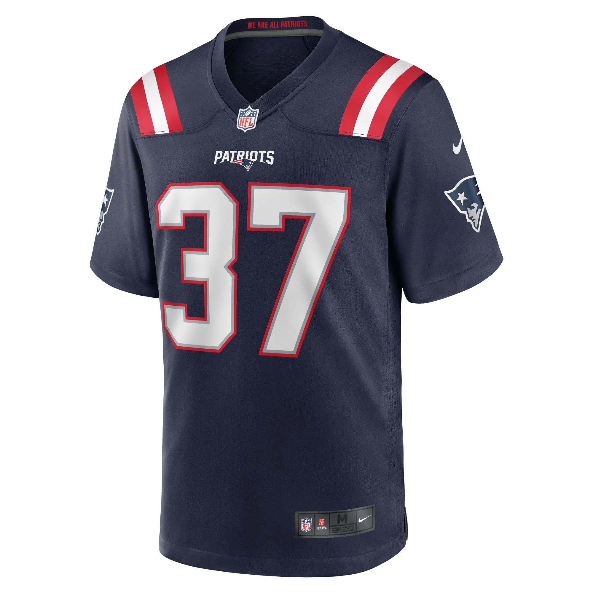 Chad Ryland New England Patriots  Team Game Jersey -  Navy