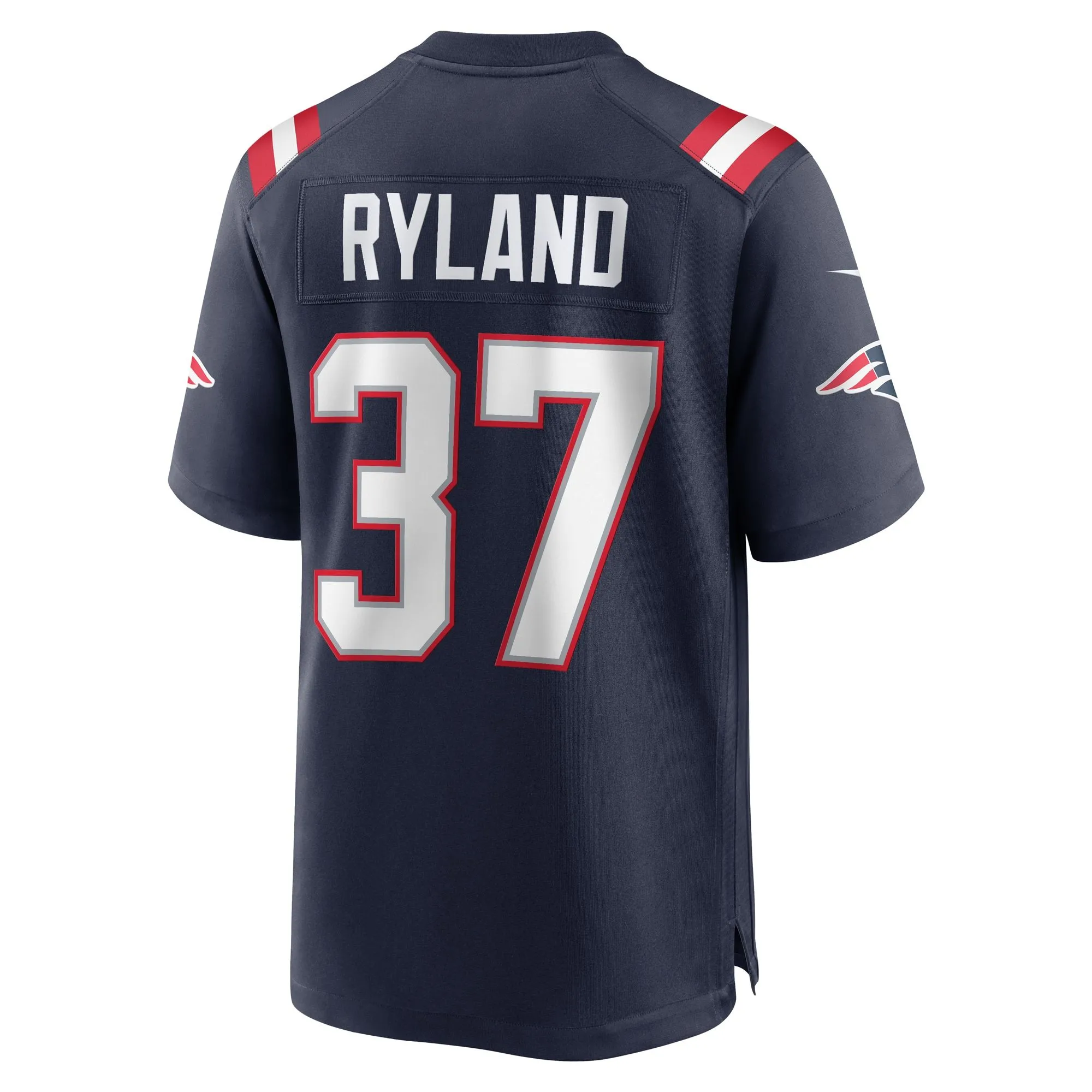 Chad Ryland New England Patriots  Team Game Jersey -  Navy