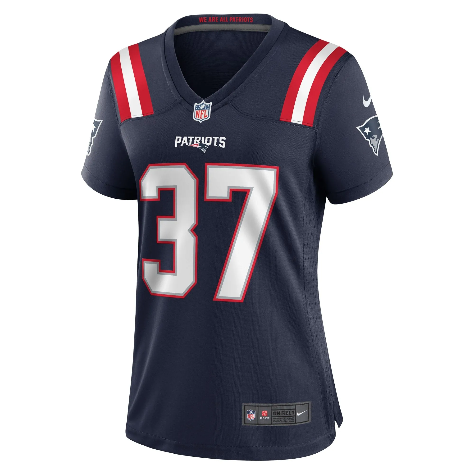 Chad Ryland New England Patriots  Women's Team Game Jersey -  Navy