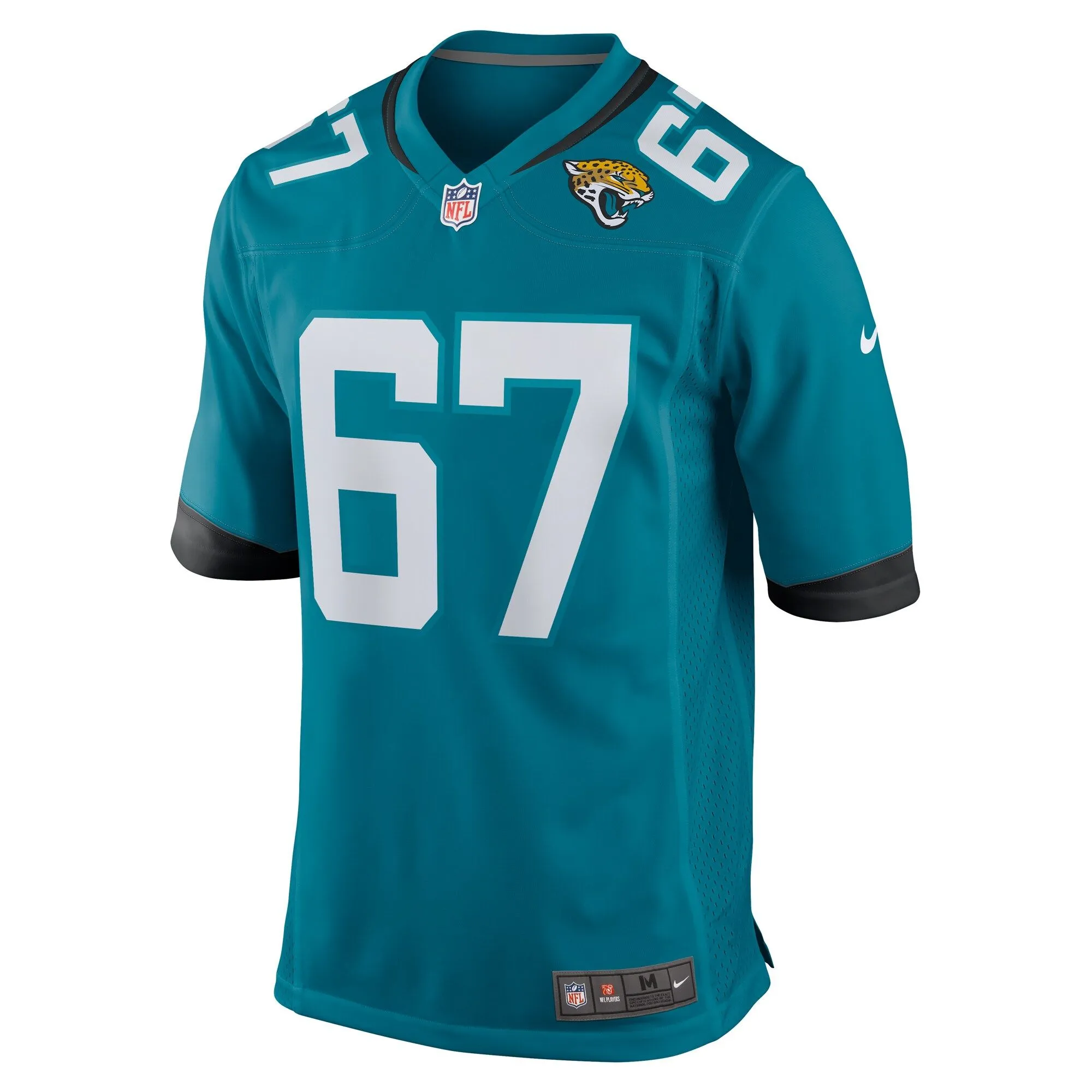 Chandler Brewer Jacksonville Jaguars   Game Jersey -  Teal