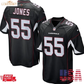 Chandler Jones Arizona Cardinals  Game Jersey   Black