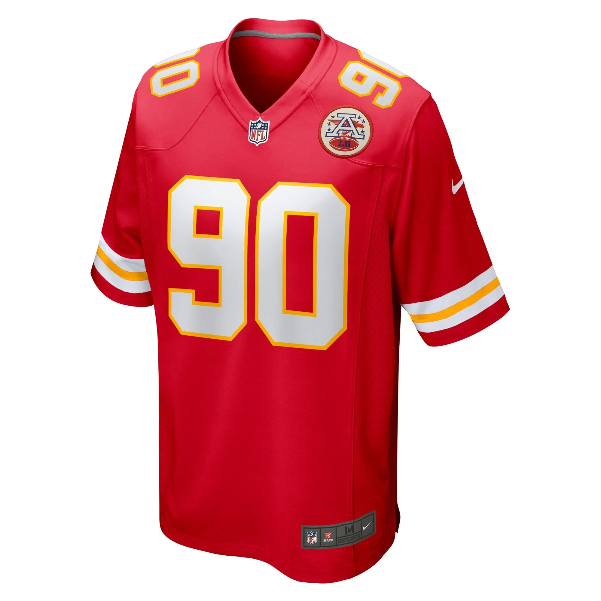 Charles Omenihu Kansas City Chiefs  Game Player Jersey - Red