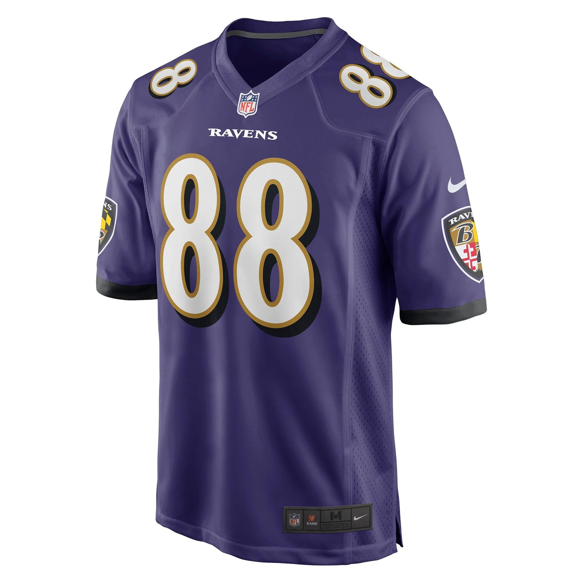 Charlie Kolar Baltimore Ravens  Player Game Jersey - Purple