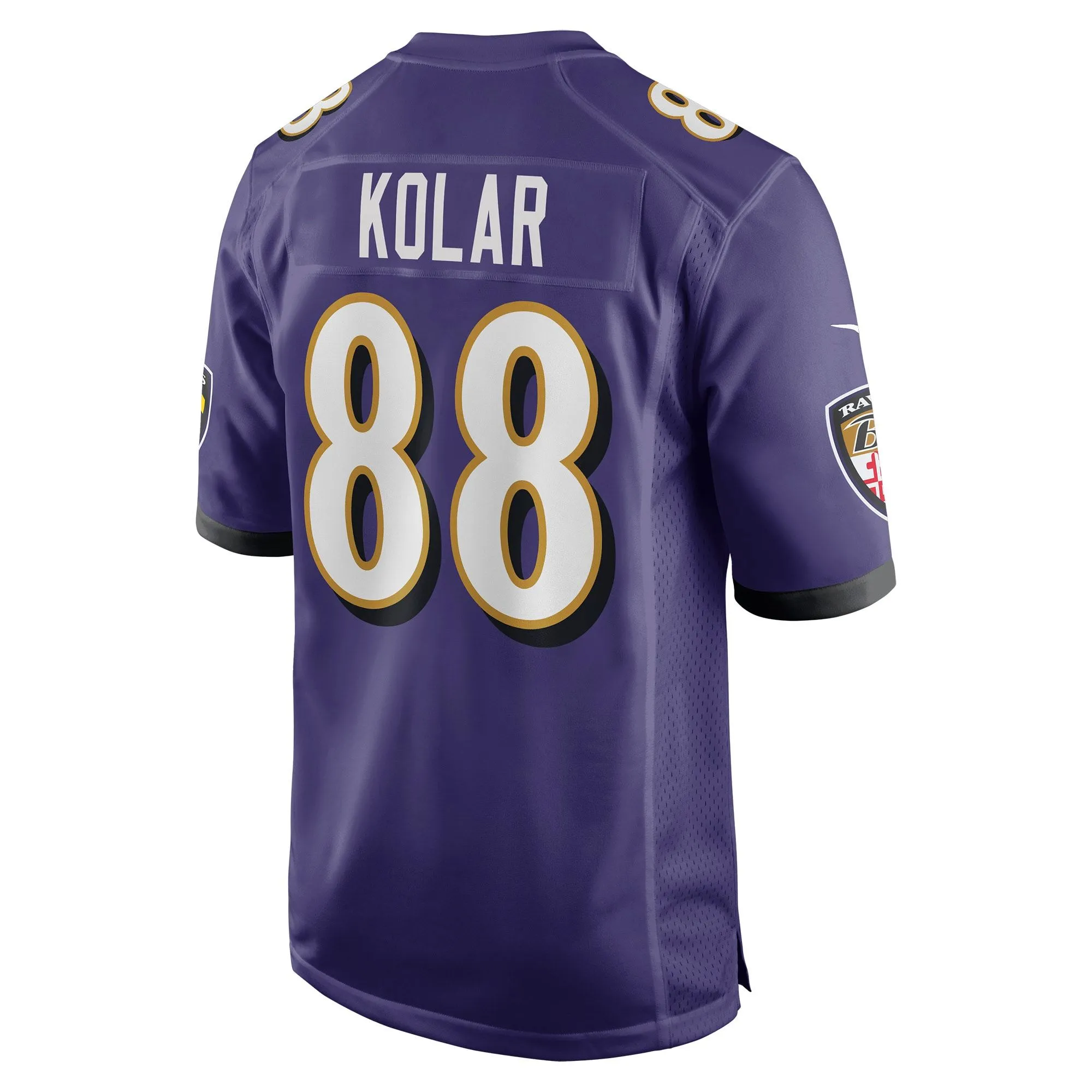 Charlie Kolar Baltimore Ravens  Player Game Jersey - Purple