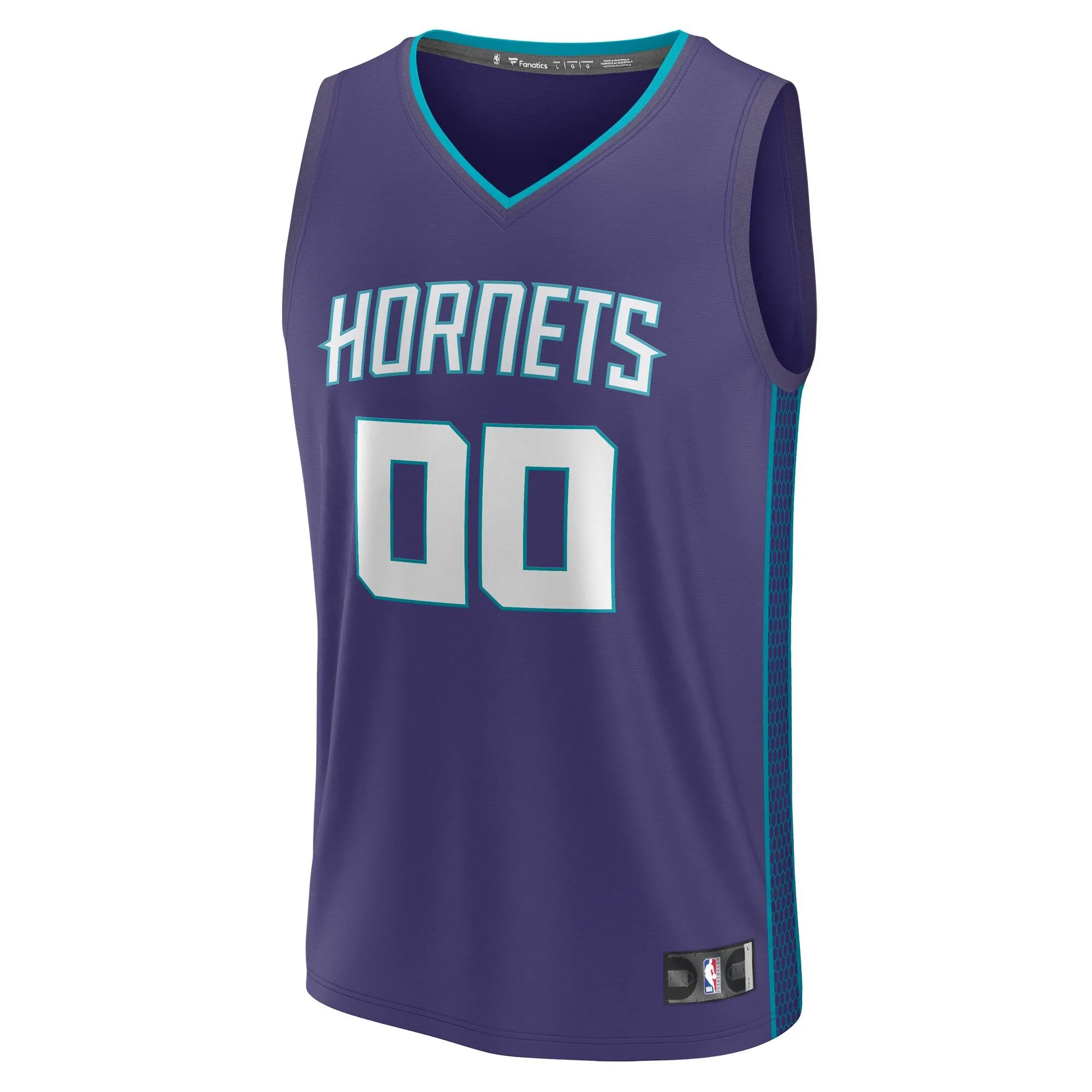 Charlotte Hornets Fanatics Branded Fast Break Custom Jersey - Purple - Statement Edition