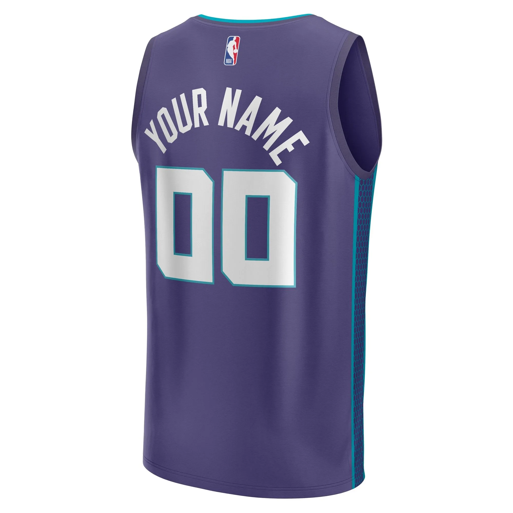 Charlotte Hornets Fanatics Branded Fast Break Custom Jersey - Purple - Statement Edition