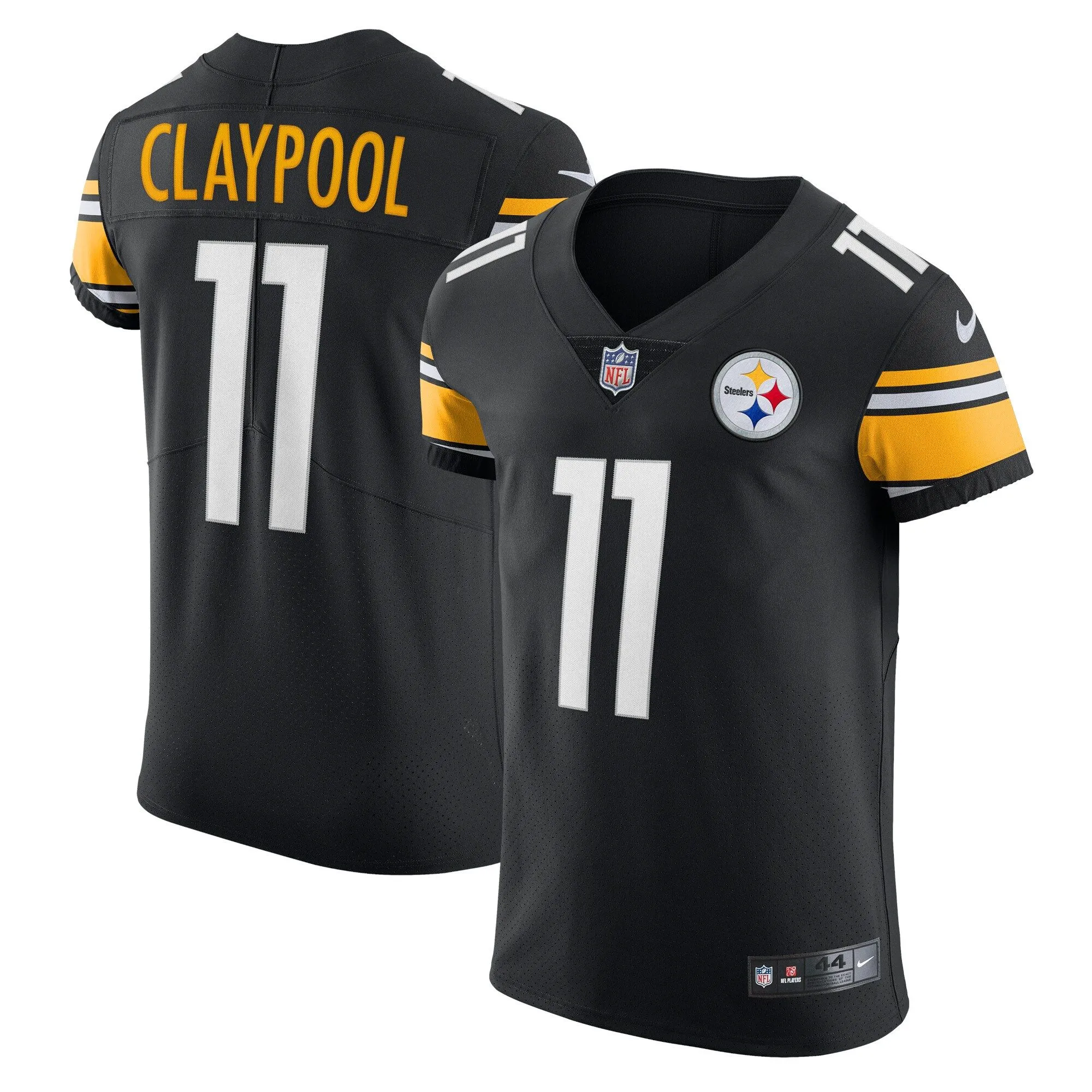 Chase Claypool Pittsburgh Steelers  Vapor Elite Player Jersey - Black