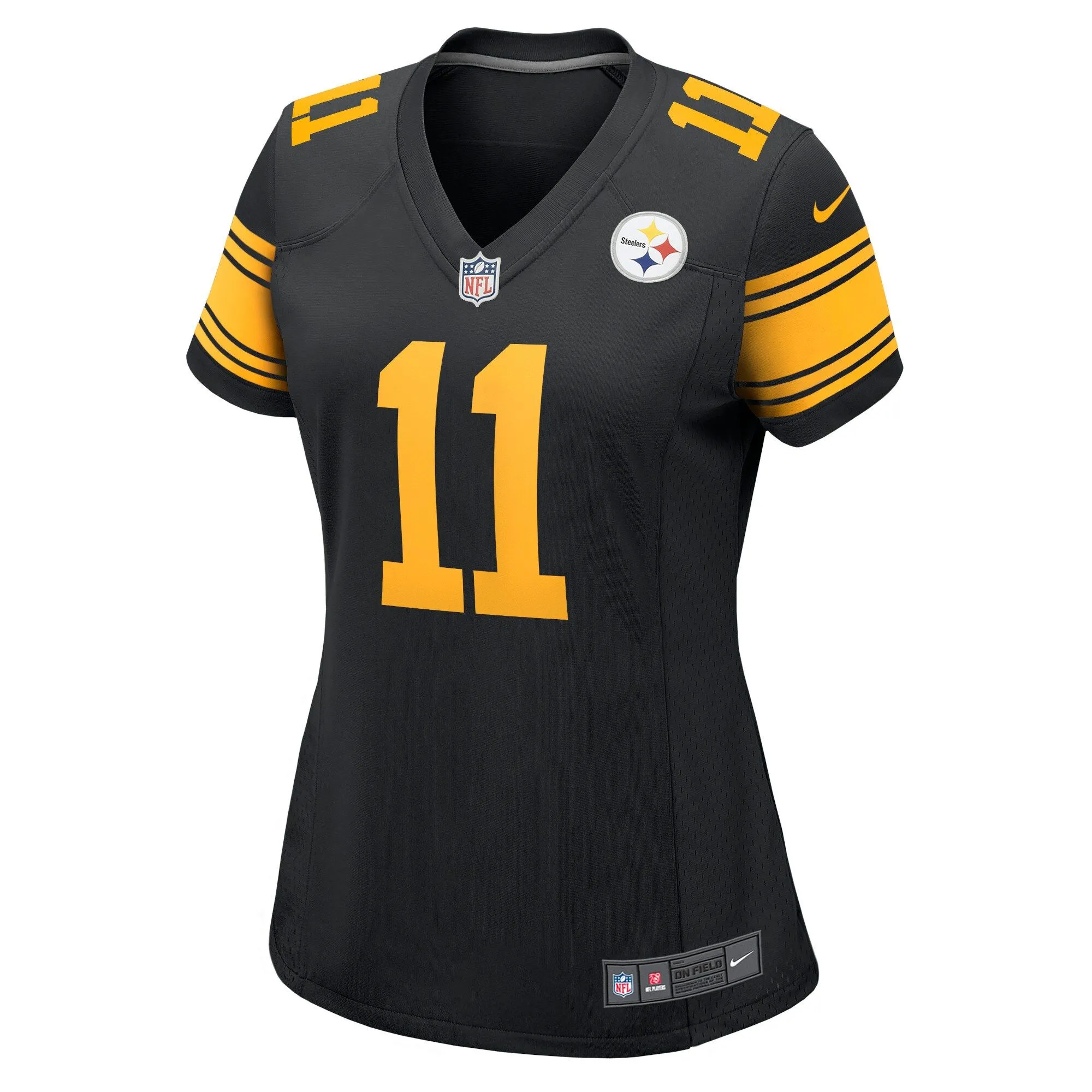 Chase Claypool Pittsburgh Steelers  Women's Alternate Game Jersey - Black