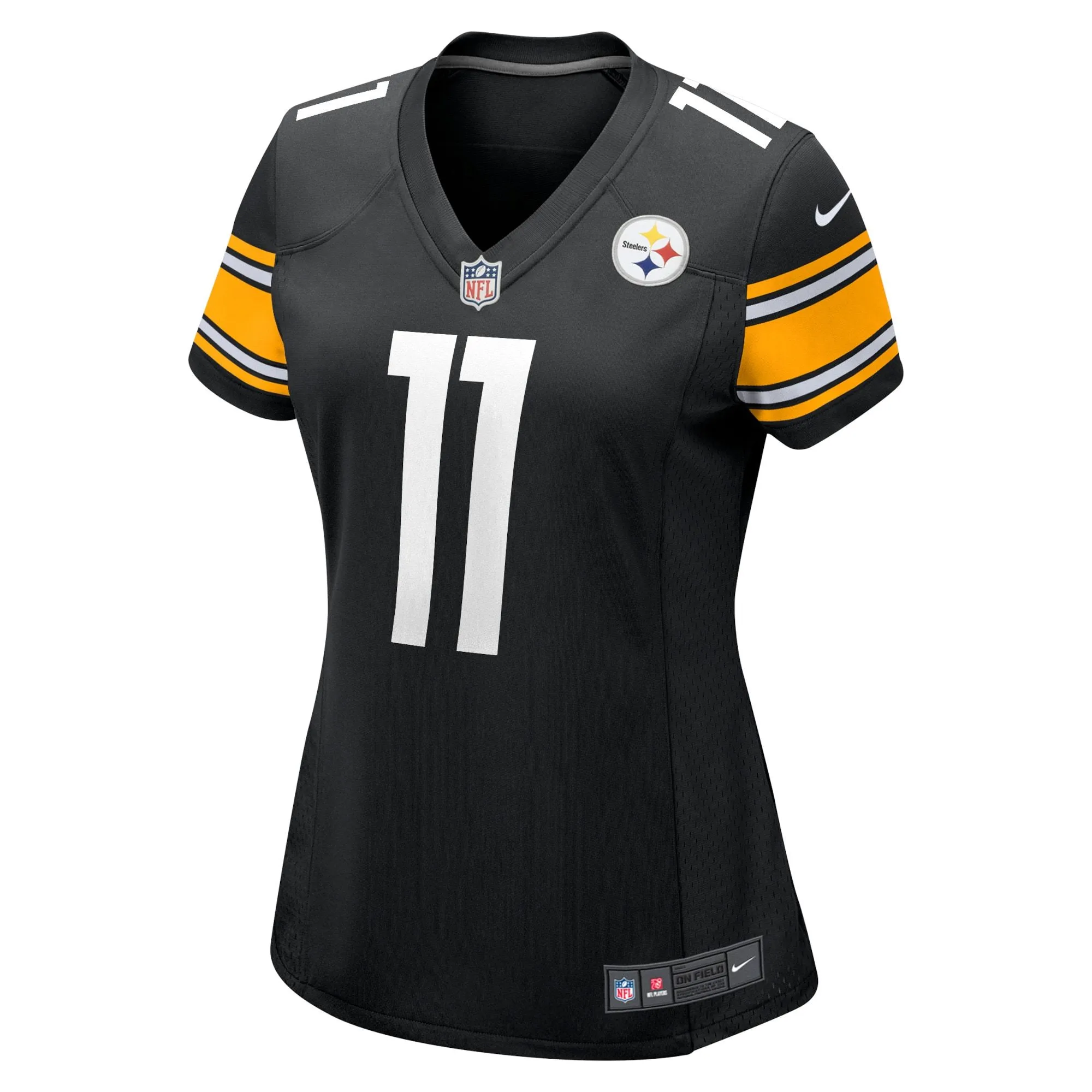 Chase Claypool Pittsburgh Steelers  Women's Player Game Jersey - Black