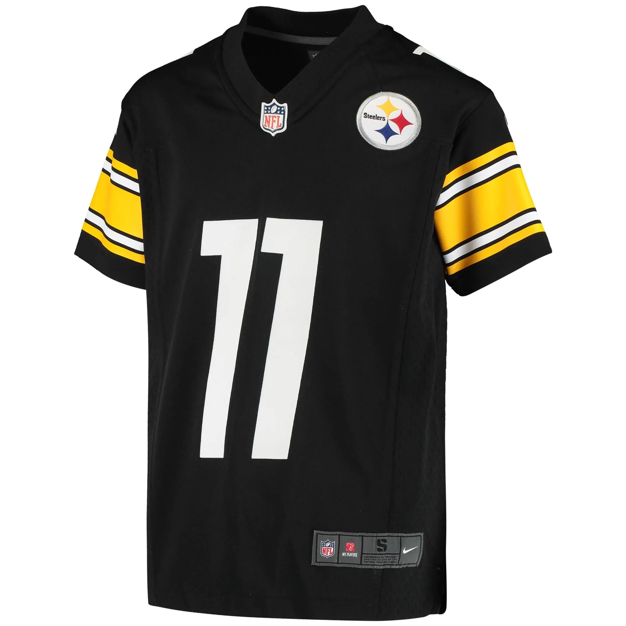 Chase Claypool Pittsburgh Steelers  Youth Game Jersey - Black