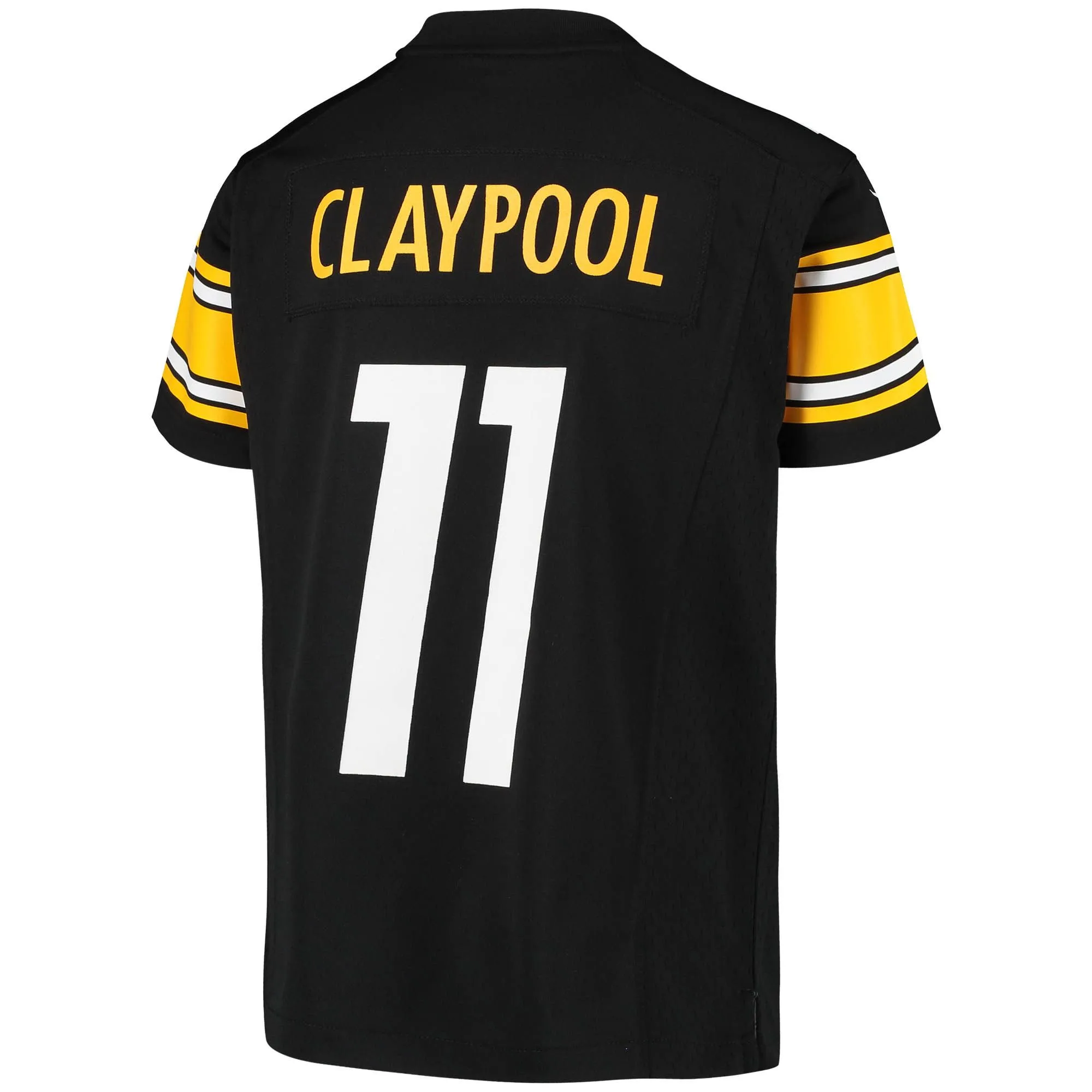 Chase Claypool Pittsburgh Steelers  Youth Game Jersey - Black