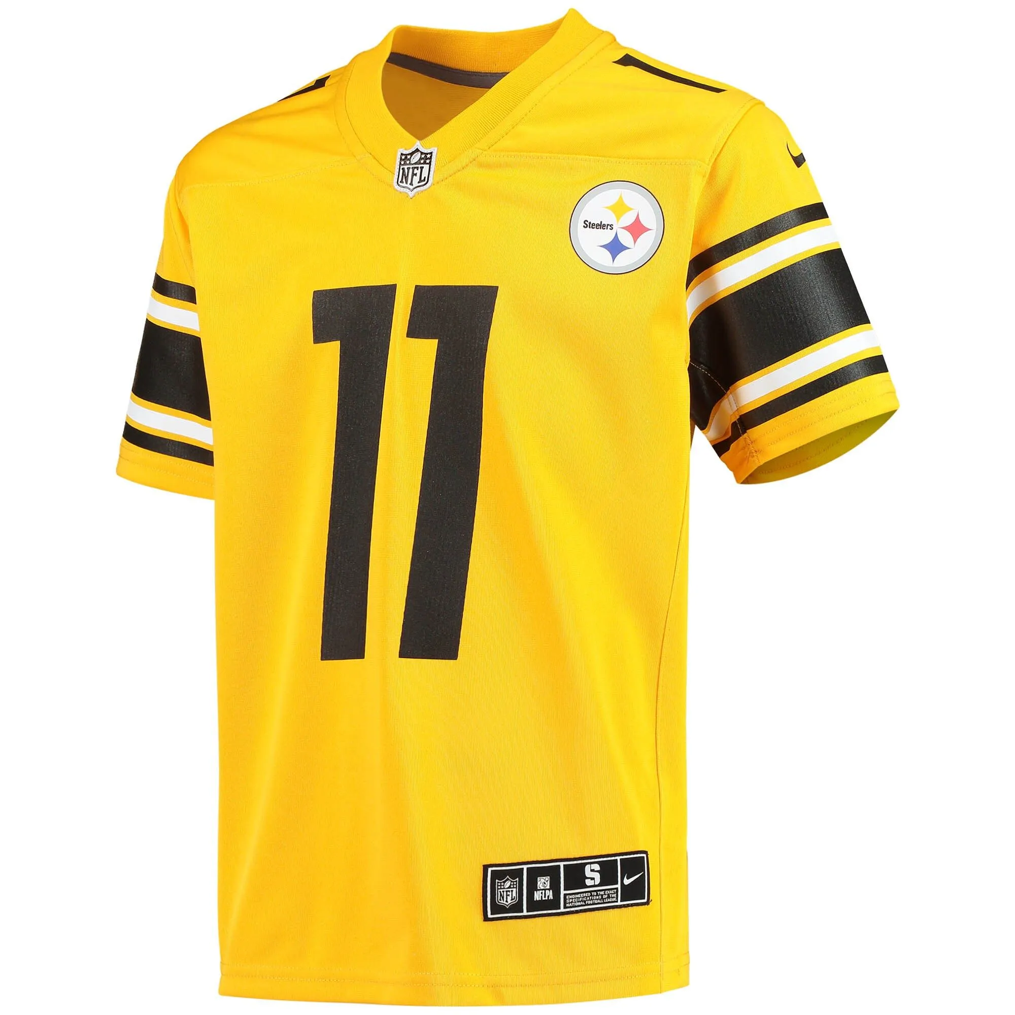 Chase Claypool Pittsburgh Steelers  Youth Inverted Team Game Jersey - Gold