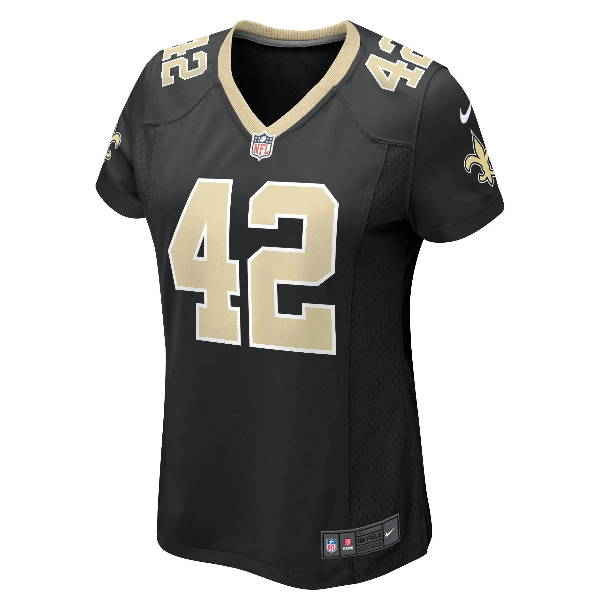 Chase Hansen New Orleans Saints  Women's Game Jersey - Black