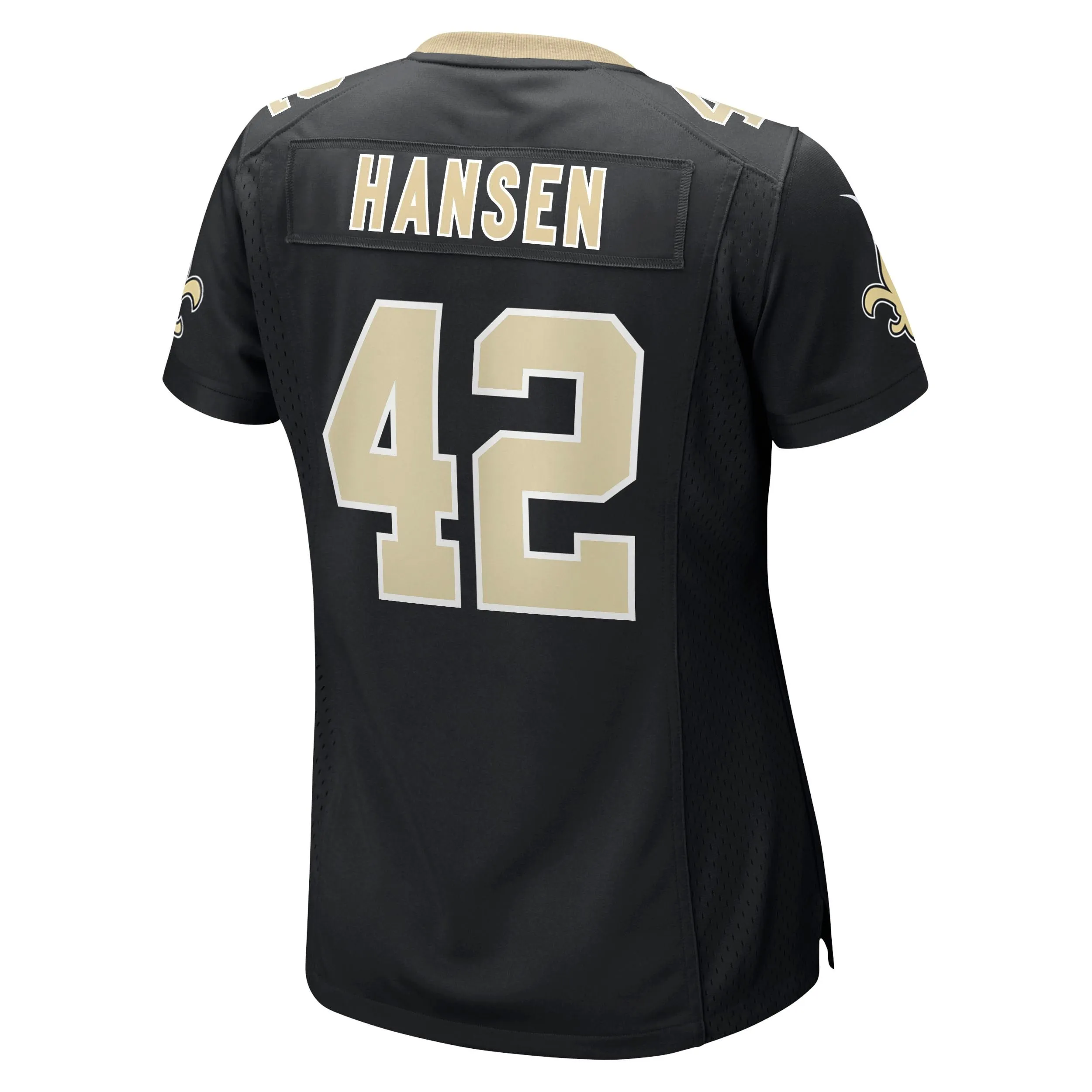 Chase Hansen New Orleans Saints  Women's Game Jersey - Black