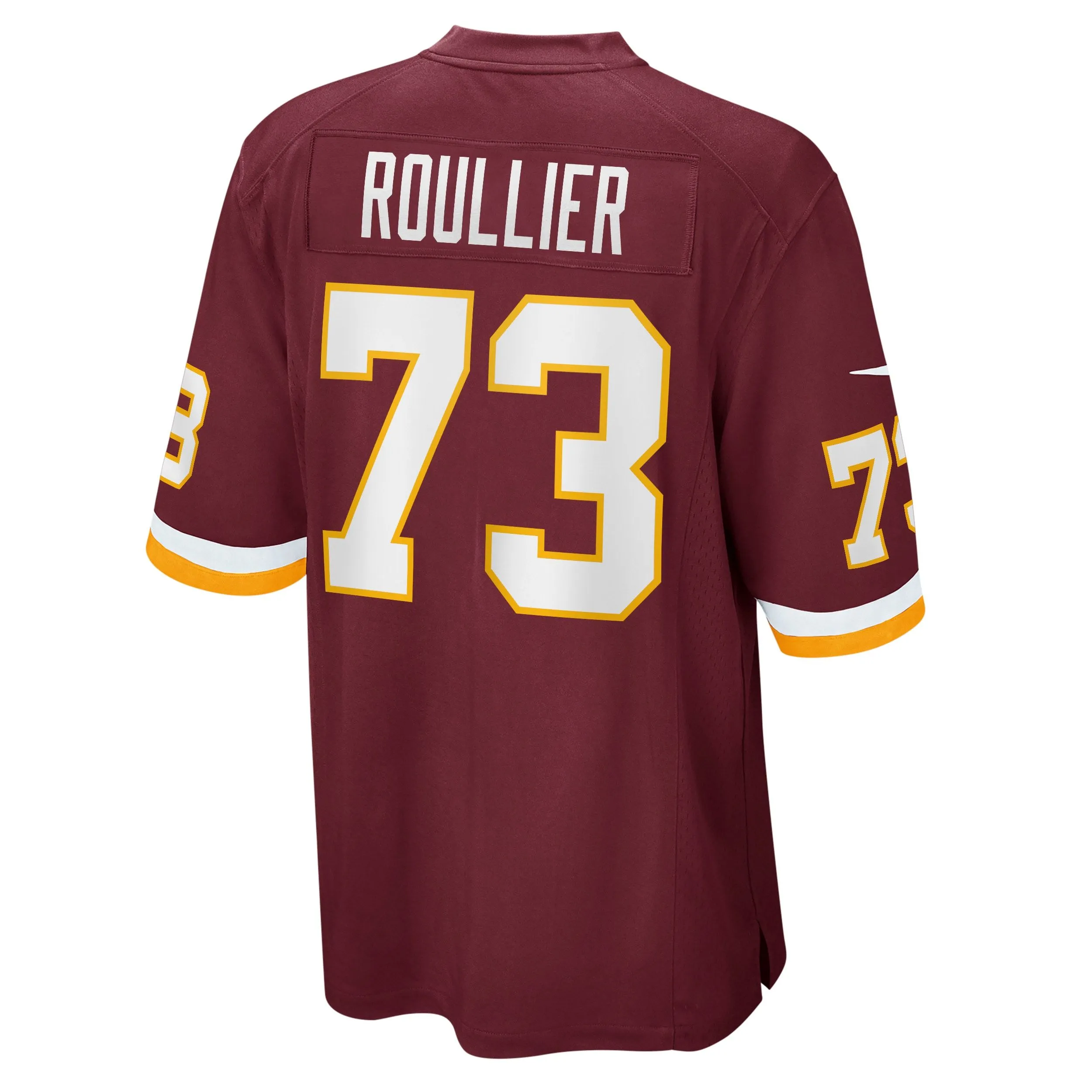 Chase Roullier Washington Football Team  Game Player Jersey - Burgundy