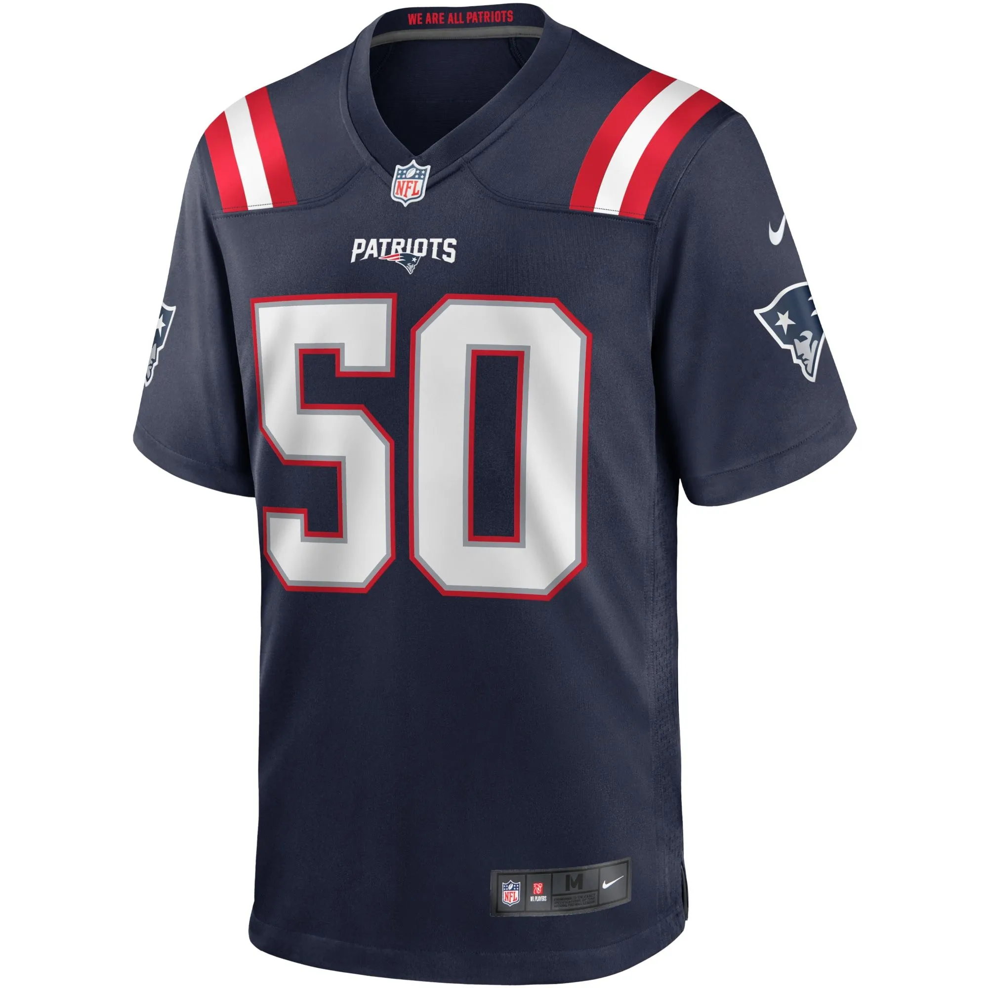 Chase Winovich New England Patriots  Game Player Jersey - Navy