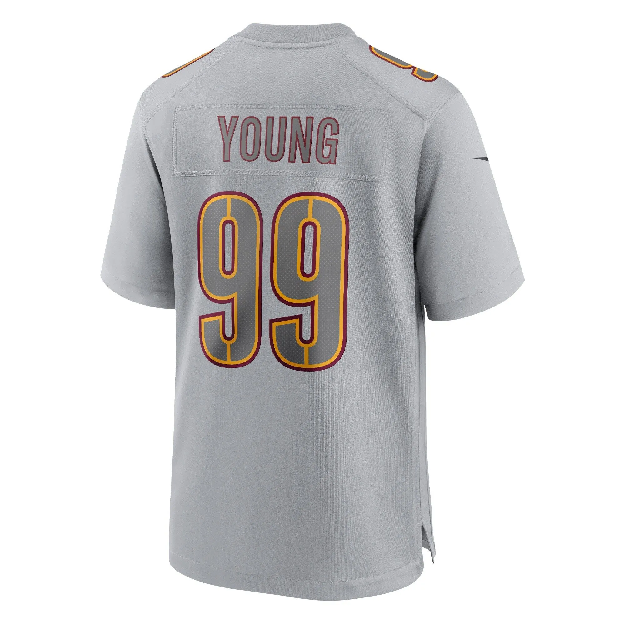 Chase Young Washington Commanders  Atmosphere Fashion Game Jersey - Gray