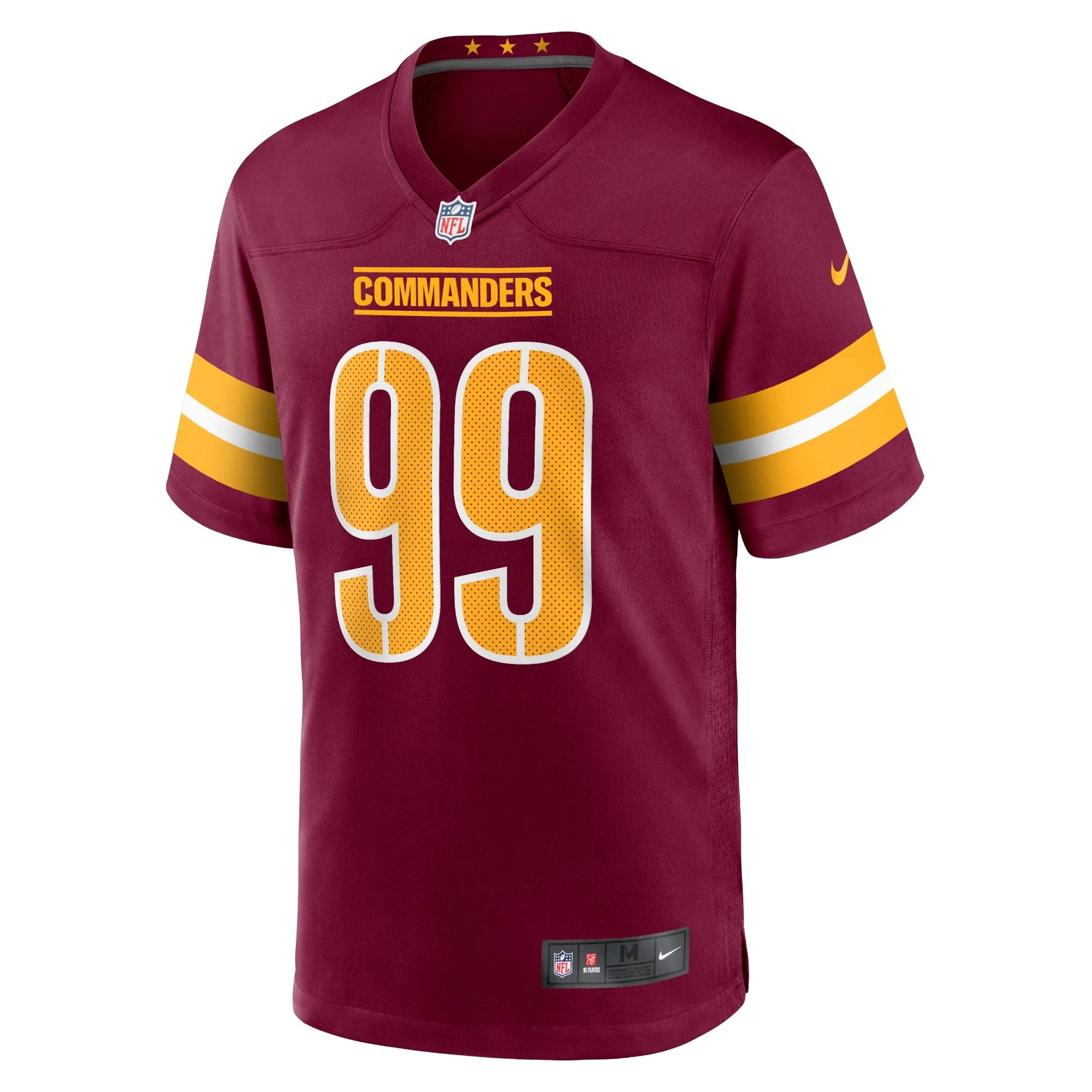 Chase Young Washington Commanders  Game Jersey - Burgundy