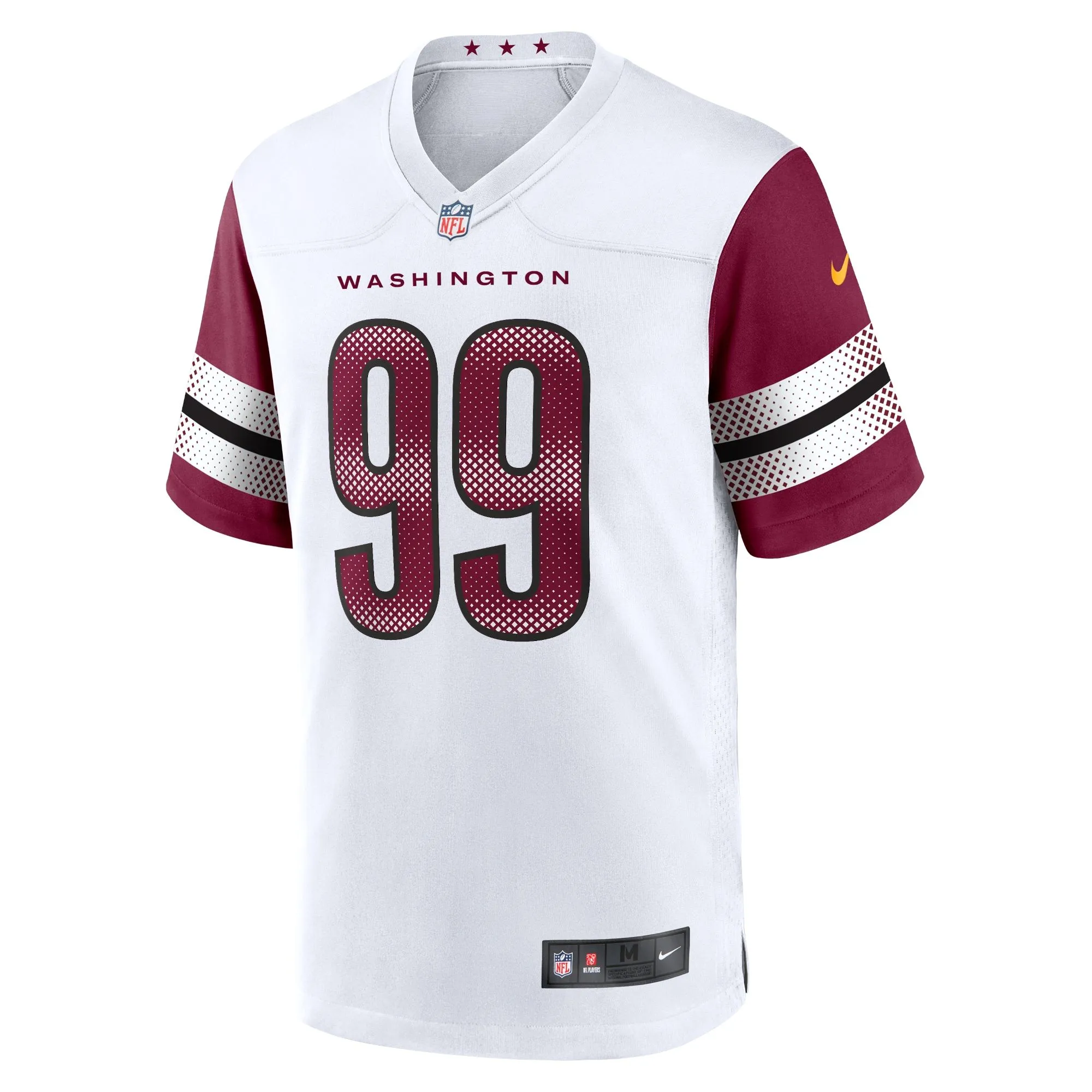 Chase Young Washington Commanders  Game Jersey - White