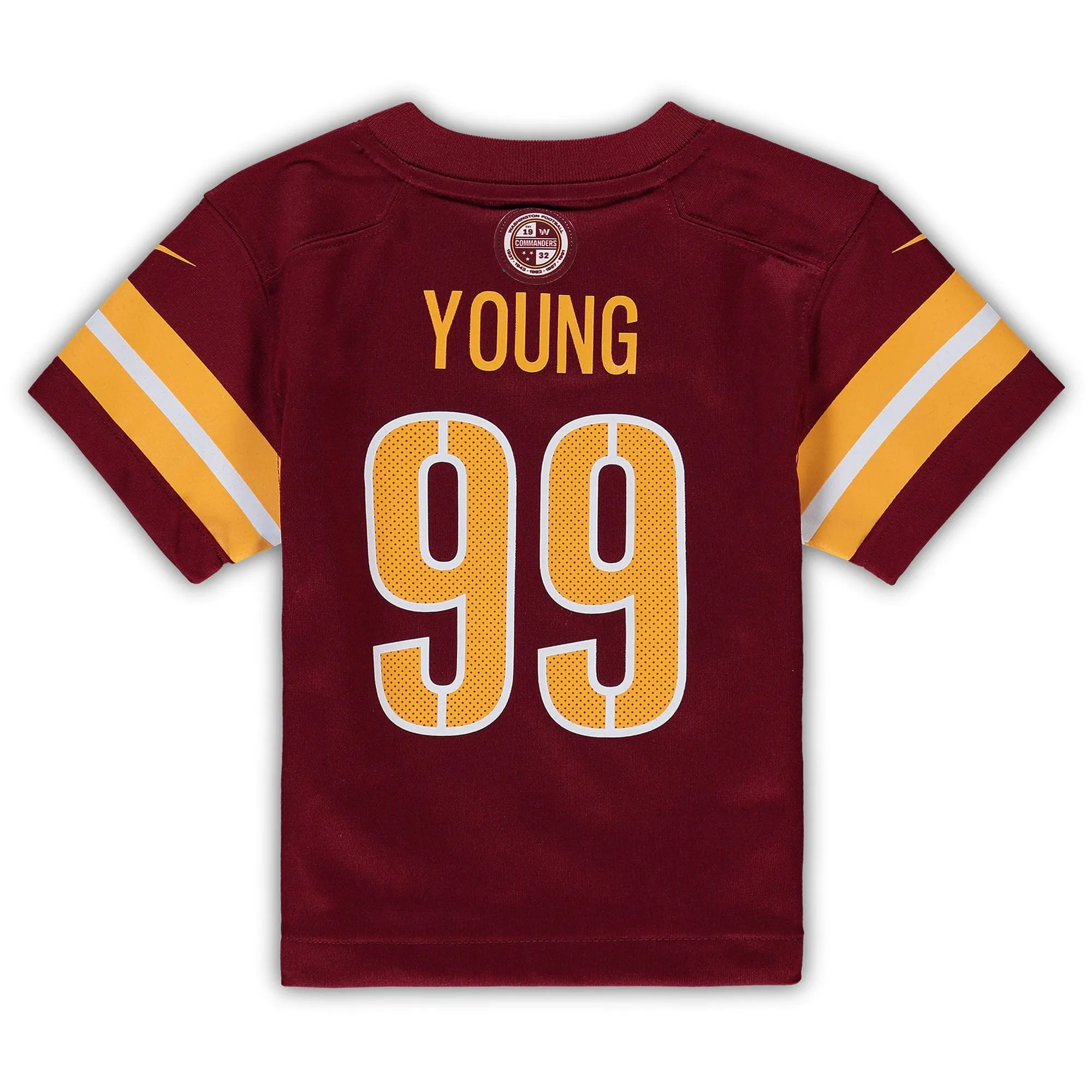 Chase Young Washington Commanders  Toddler Game Jersey - Burgundy