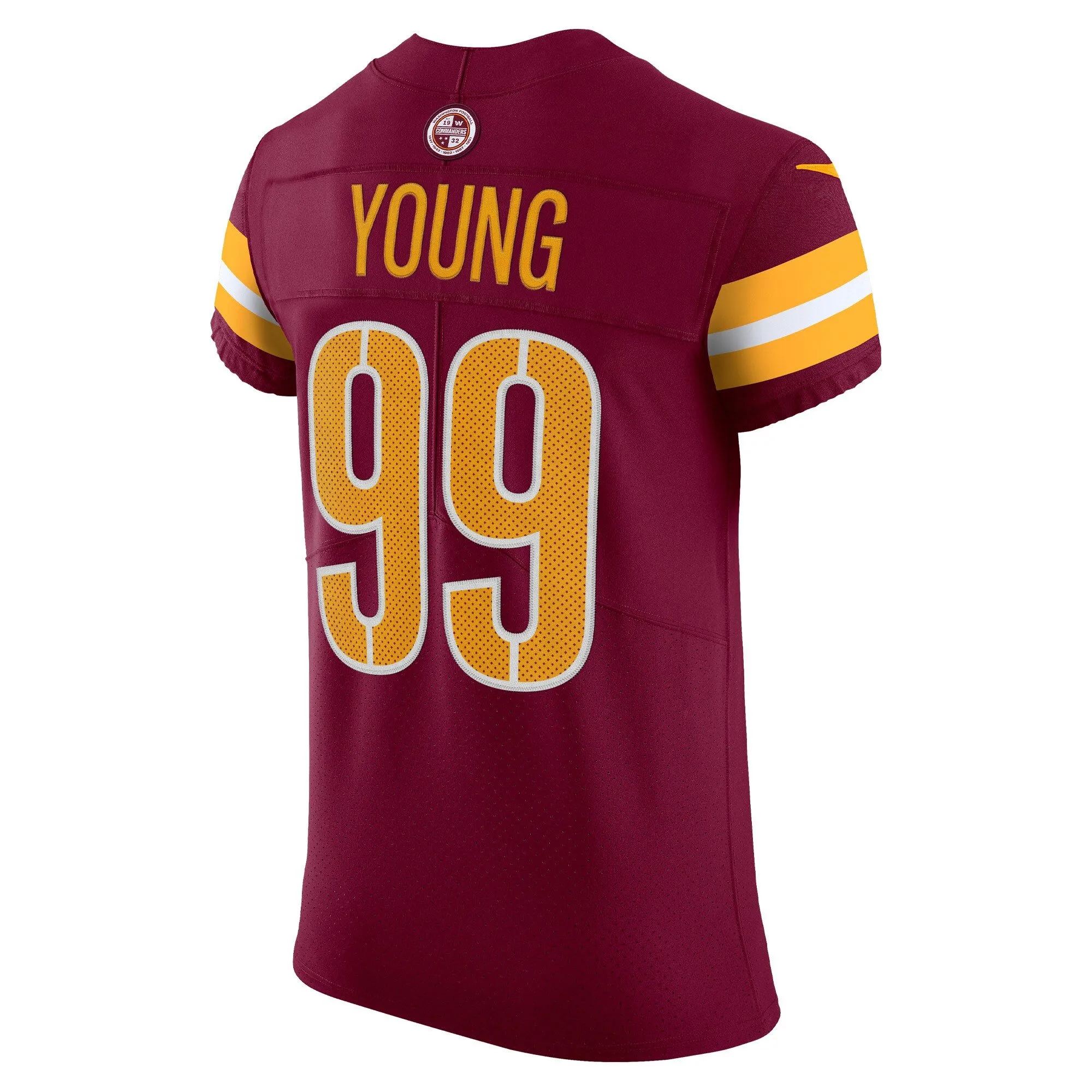 Chase Young Washington Commanders  Vapor Elite Jersey - Burgundy