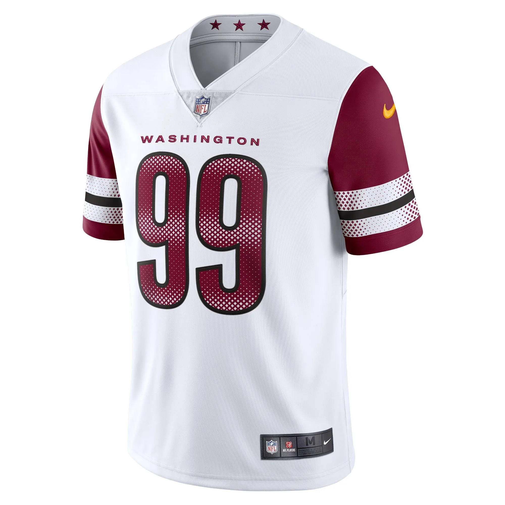 Chase Young Washington Commanders  Vapor Limited Jersey - White