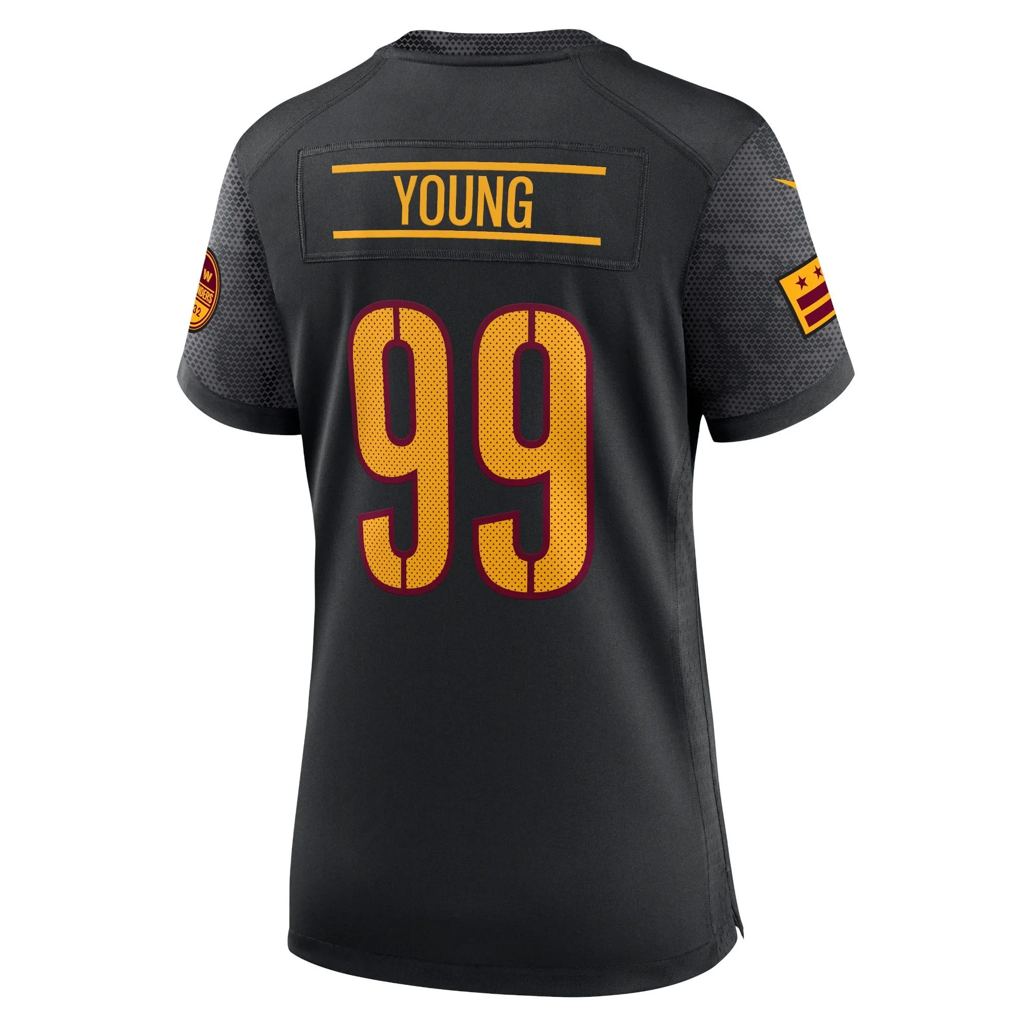 Chase Young Washington Commanders  Women's Player Jersey - Black