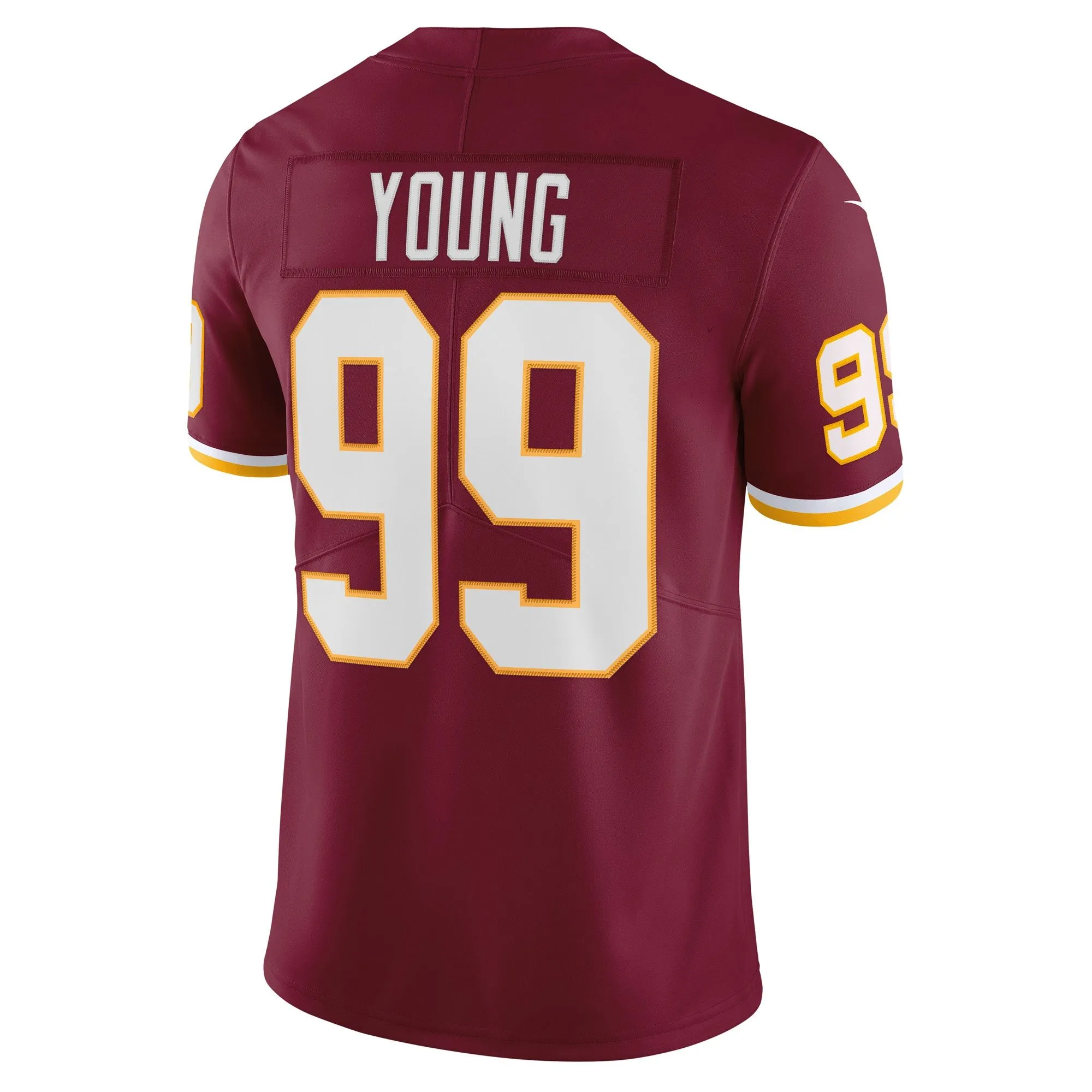 Chase Young Washington Football Team  Vapor Limited Jersey - Burgundy