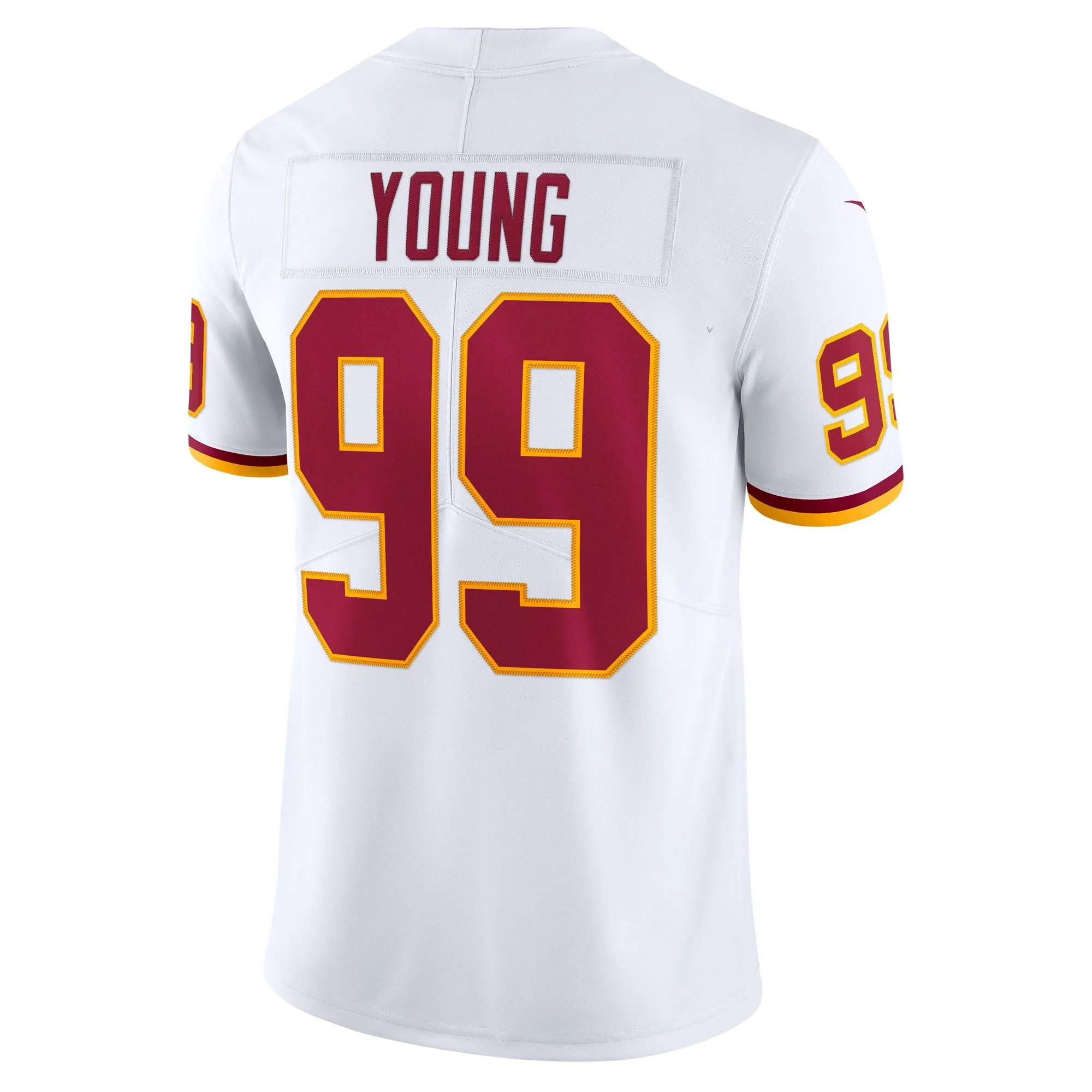 Chase Young Washington Football Team  Vapor Limited Jersey - White