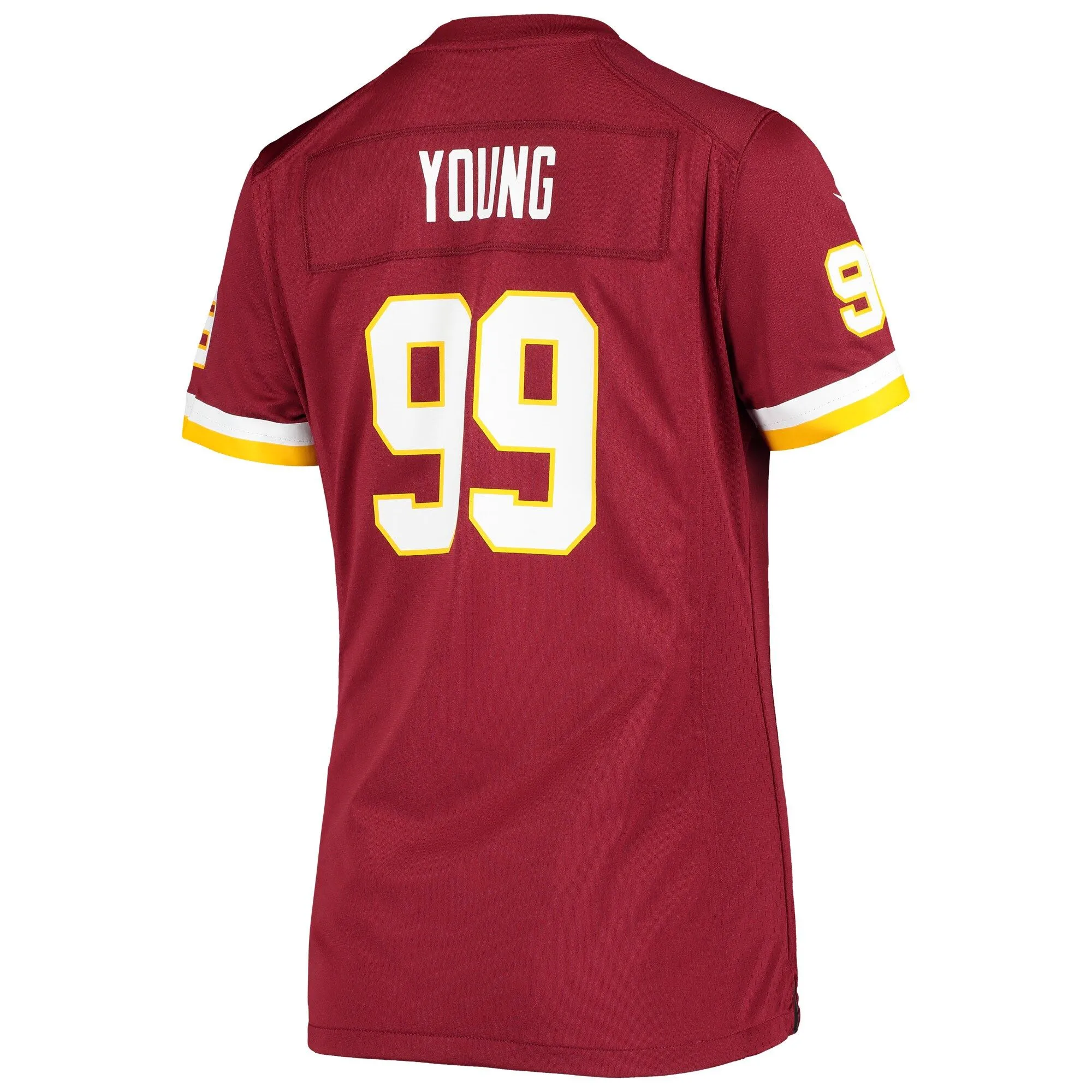 Chase Young Washington Football Team  Women's Player Game Jersey - Burgundy