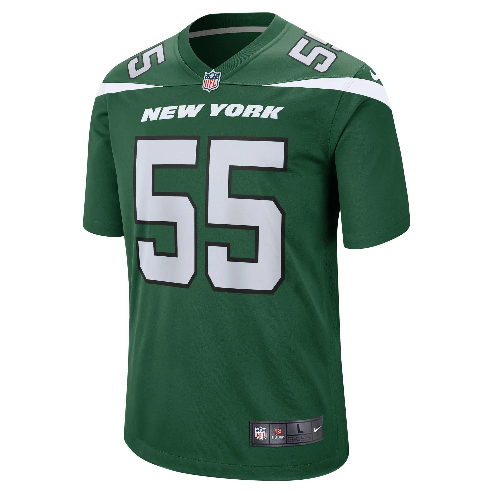 Chazz Surratt New York Jets  Game Player Jersey - Gotham Green