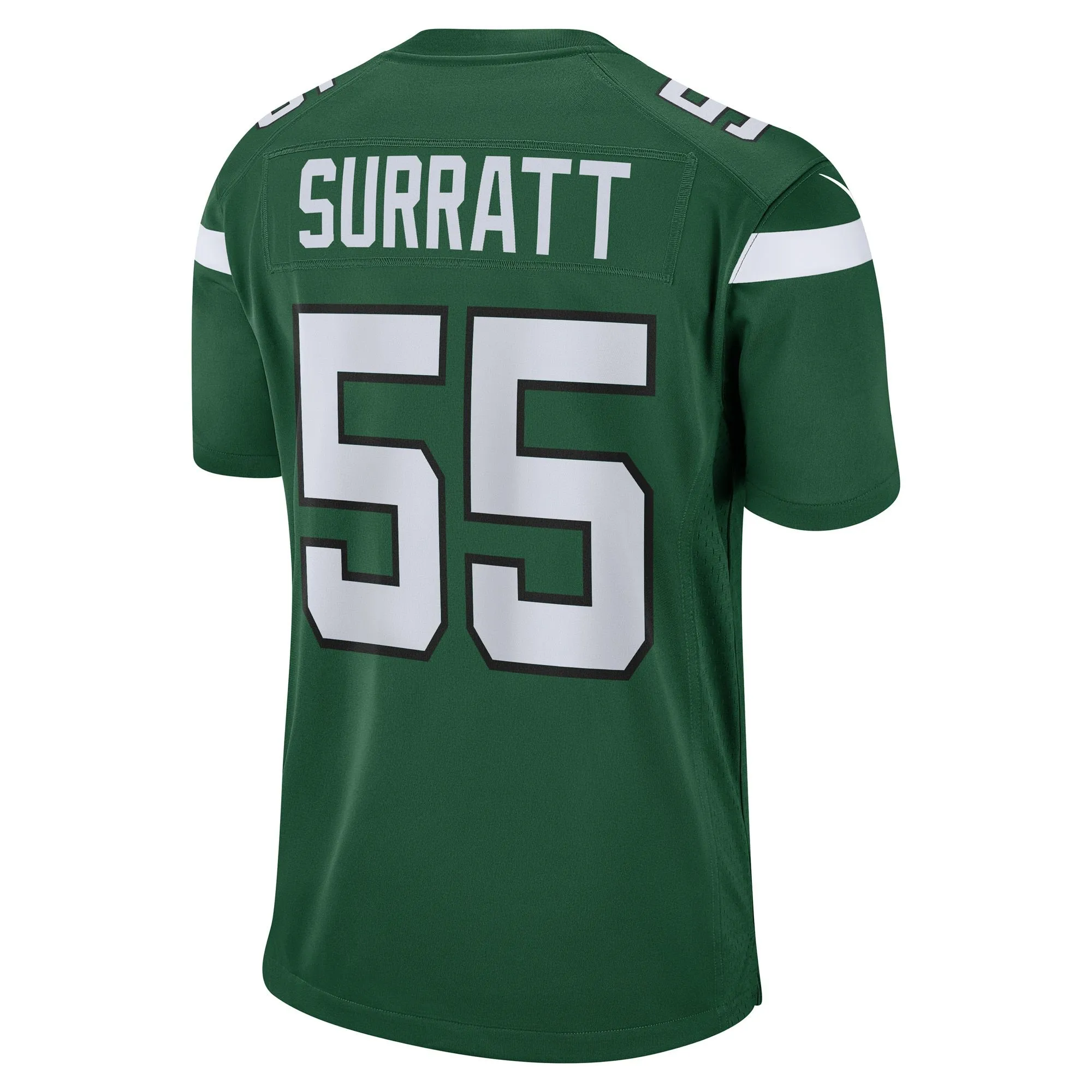 Chazz Surratt New York Jets  Game Player Jersey - Gotham Green