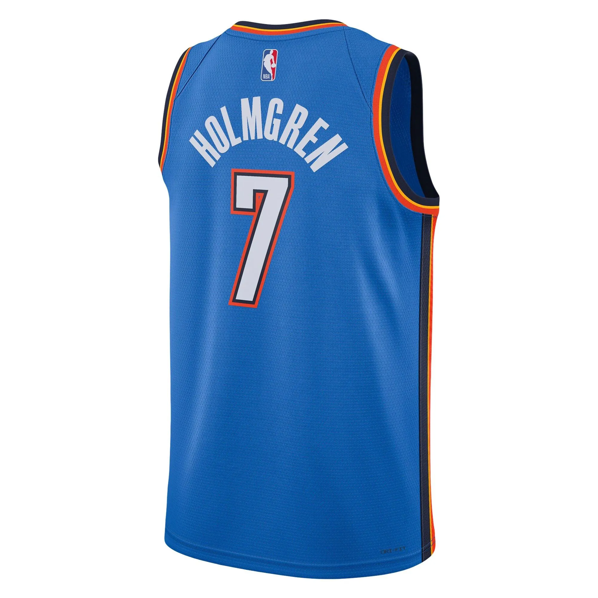 Chet Holmgren Oklahoma City Thunder  Unisex 2022 NBA Draft First Round Pick Player Swingman Jersey - Icon Edition - Blue