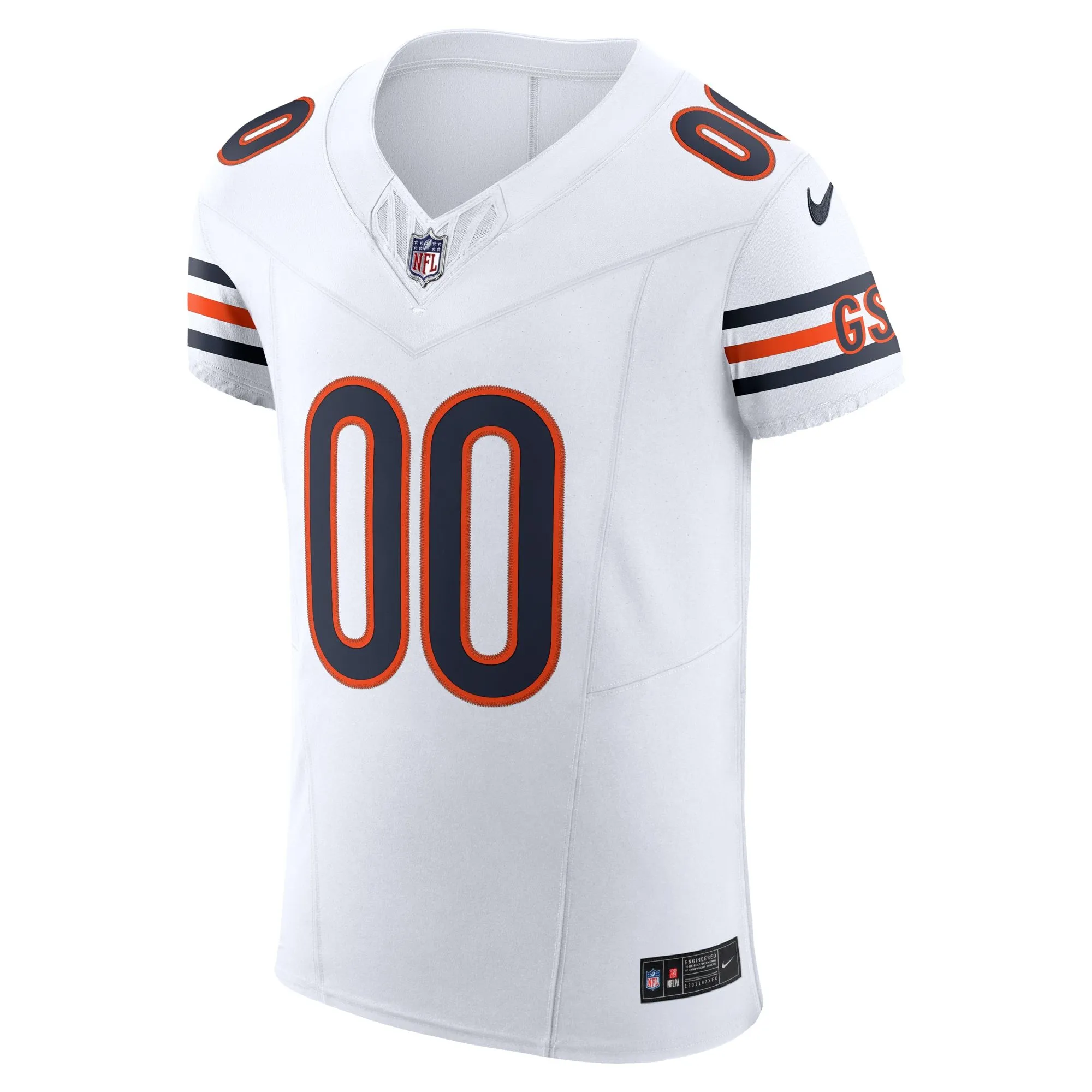 Chicago Bears   Vapor F.U.S.E. Elite Custom Jersey - White