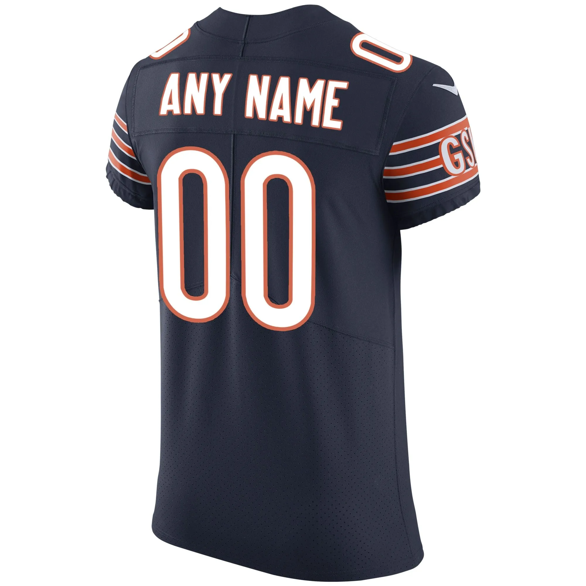 Chicago Bears  Vapor Untouchable Custom Elite Jersey - Navy