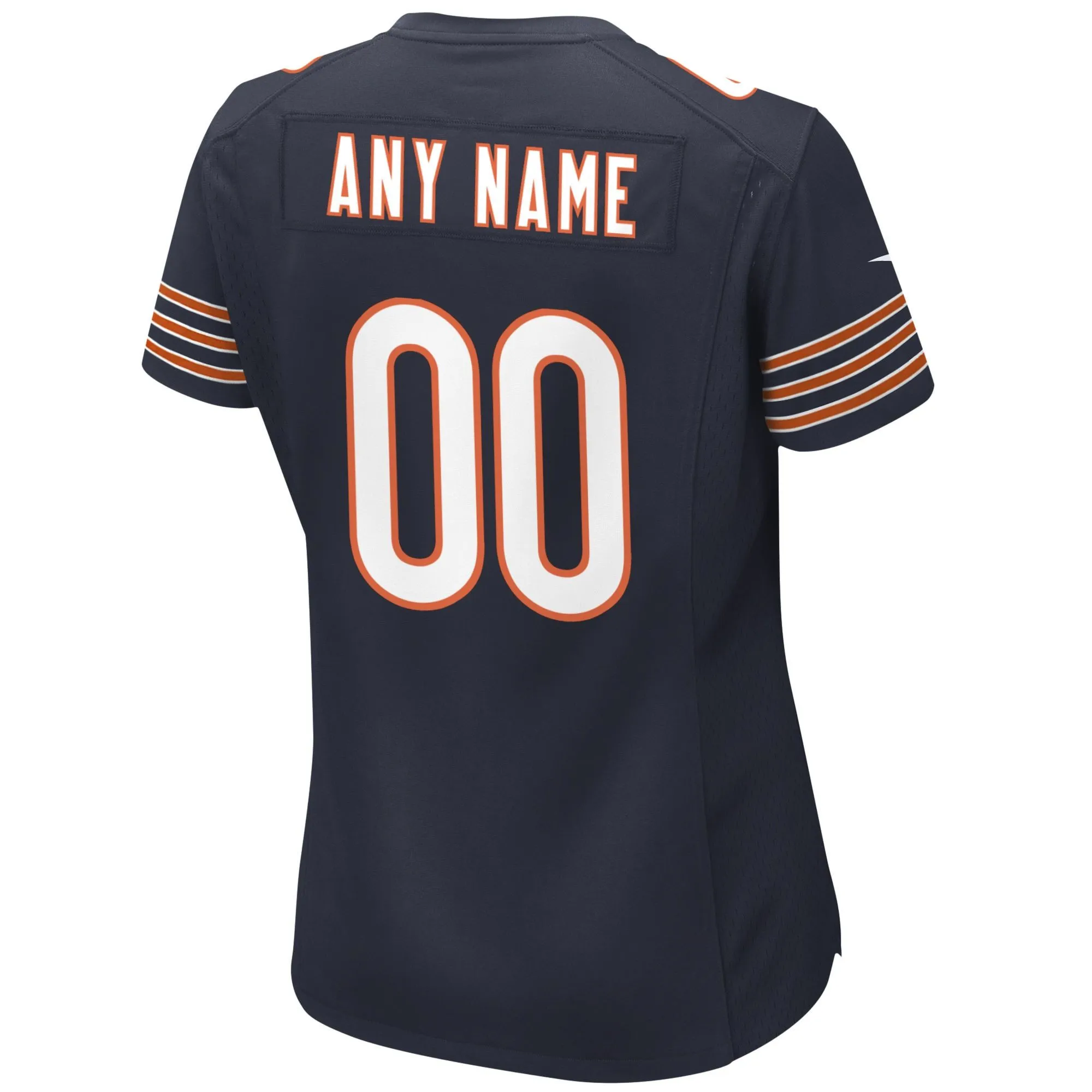 Chicago Bears  Women's Custom Game Jersey - Navy