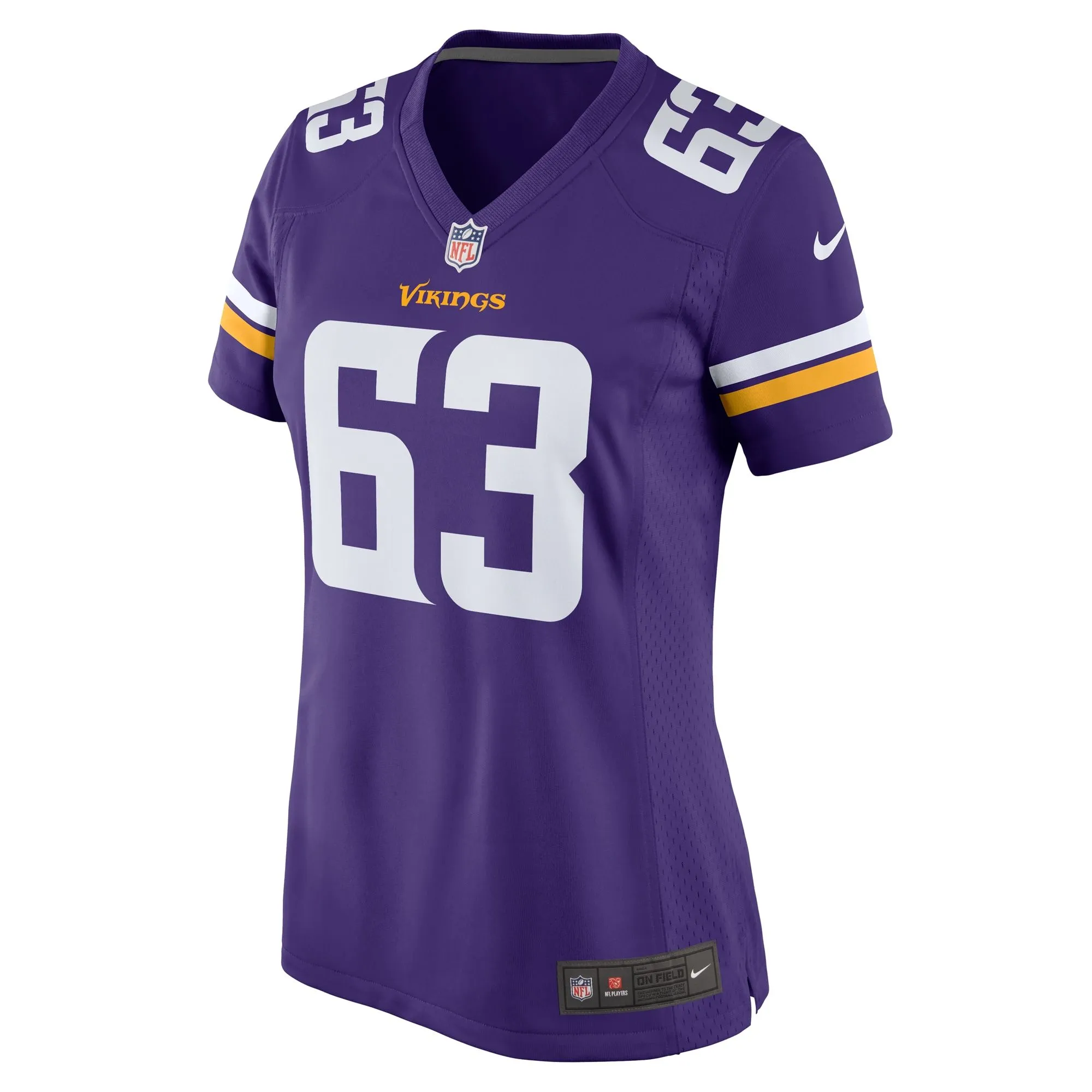 Chim Okorafor Minnesota Vikings  Women's Team Game Jersey - Purple