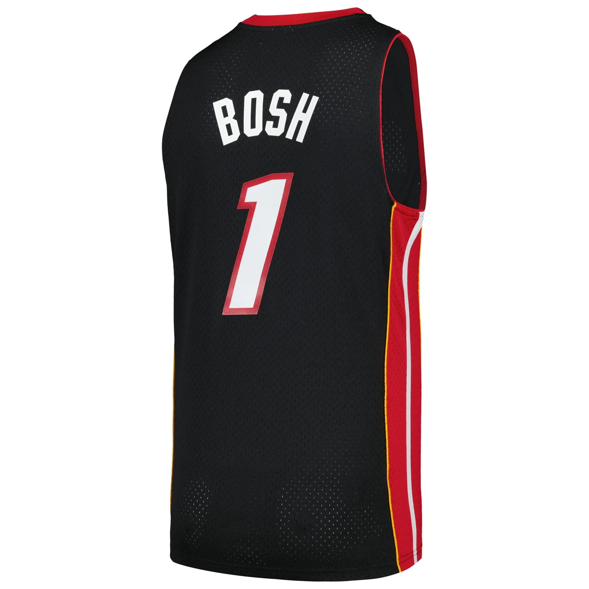 Chris Bosh Miami Heat Mitchell & Ness  2012/13 Hardwood Classics Swingman Jersey - Black