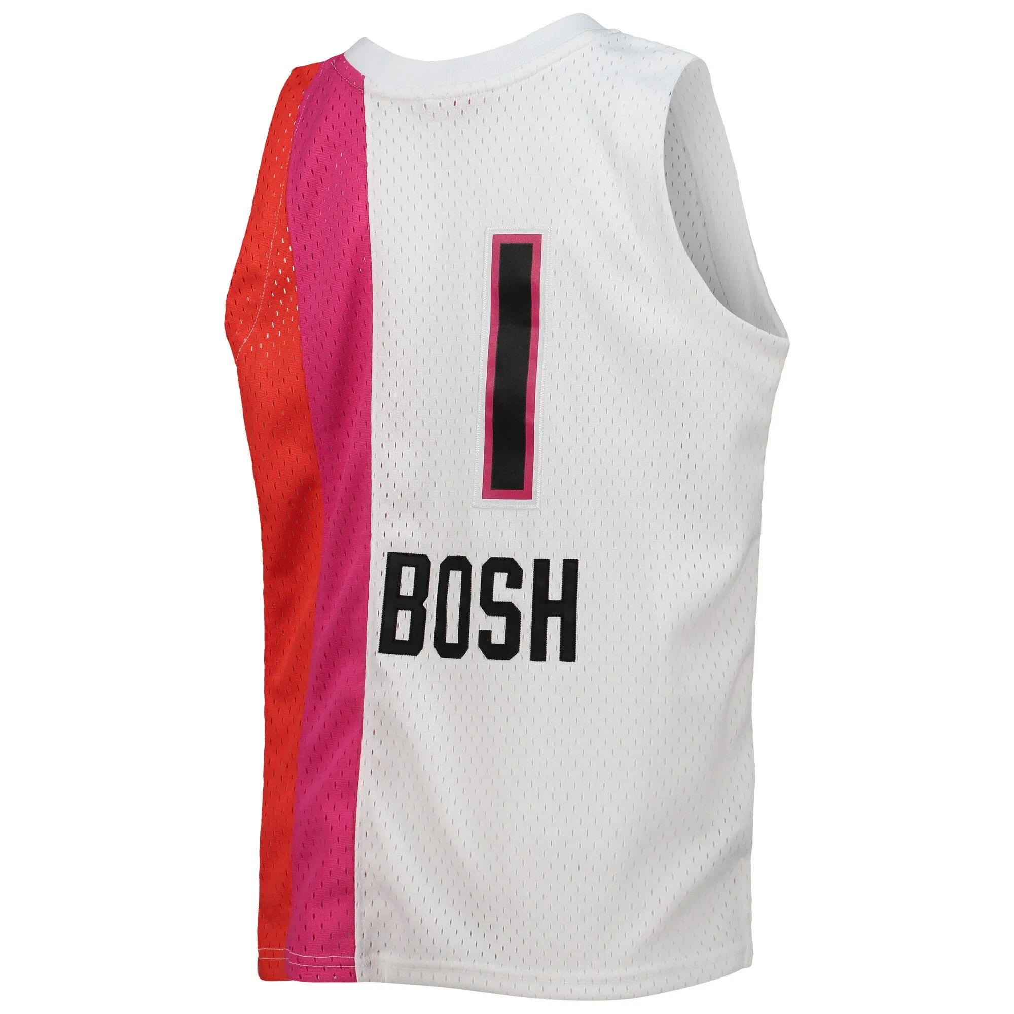 Chris Bosh Miami Heat Mitchell & Ness Youth 2011/12 Hardwood Classics Swingman Jersey - White