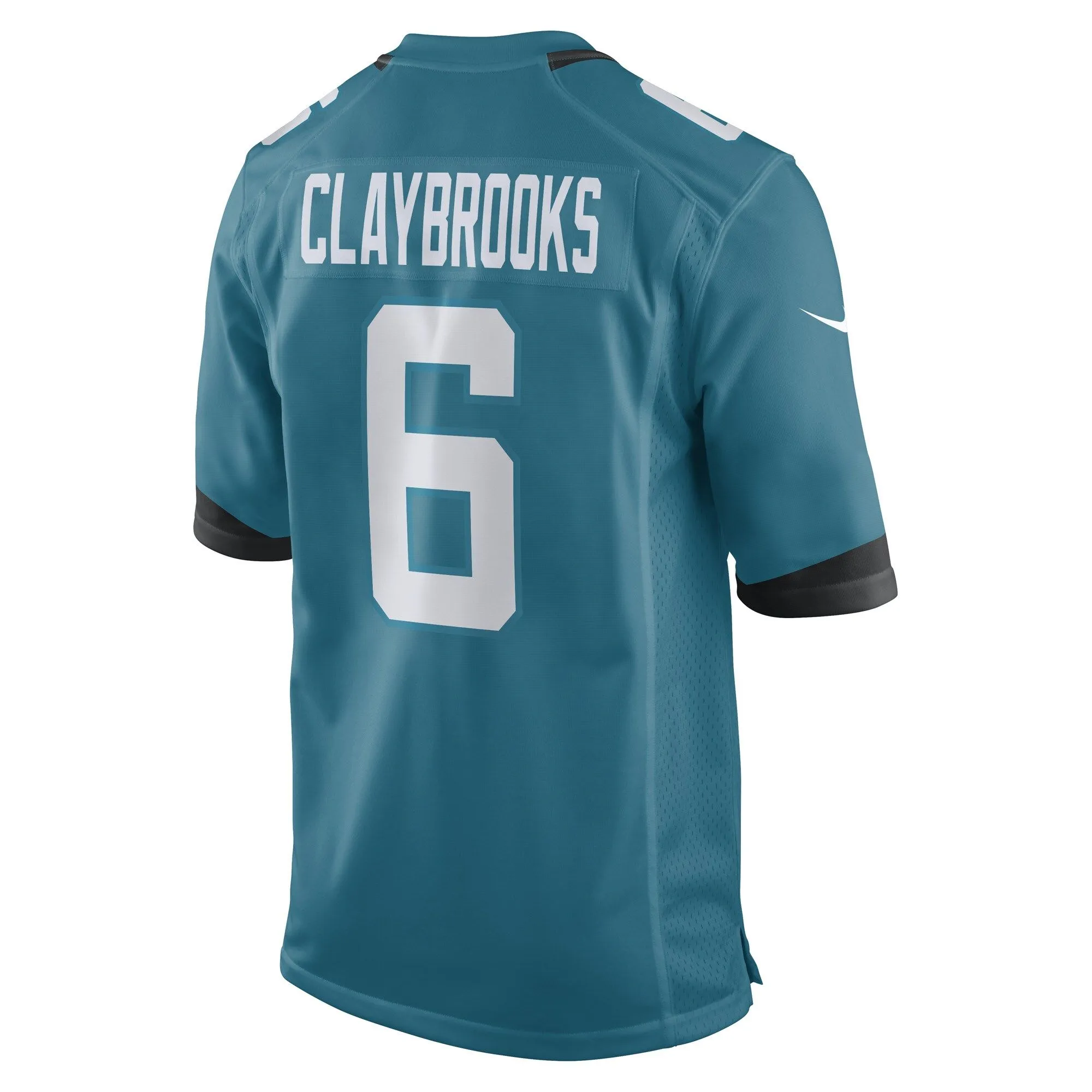 Chris Claybrooks Jacksonville Jaguars  Game Player Jersey - Teal