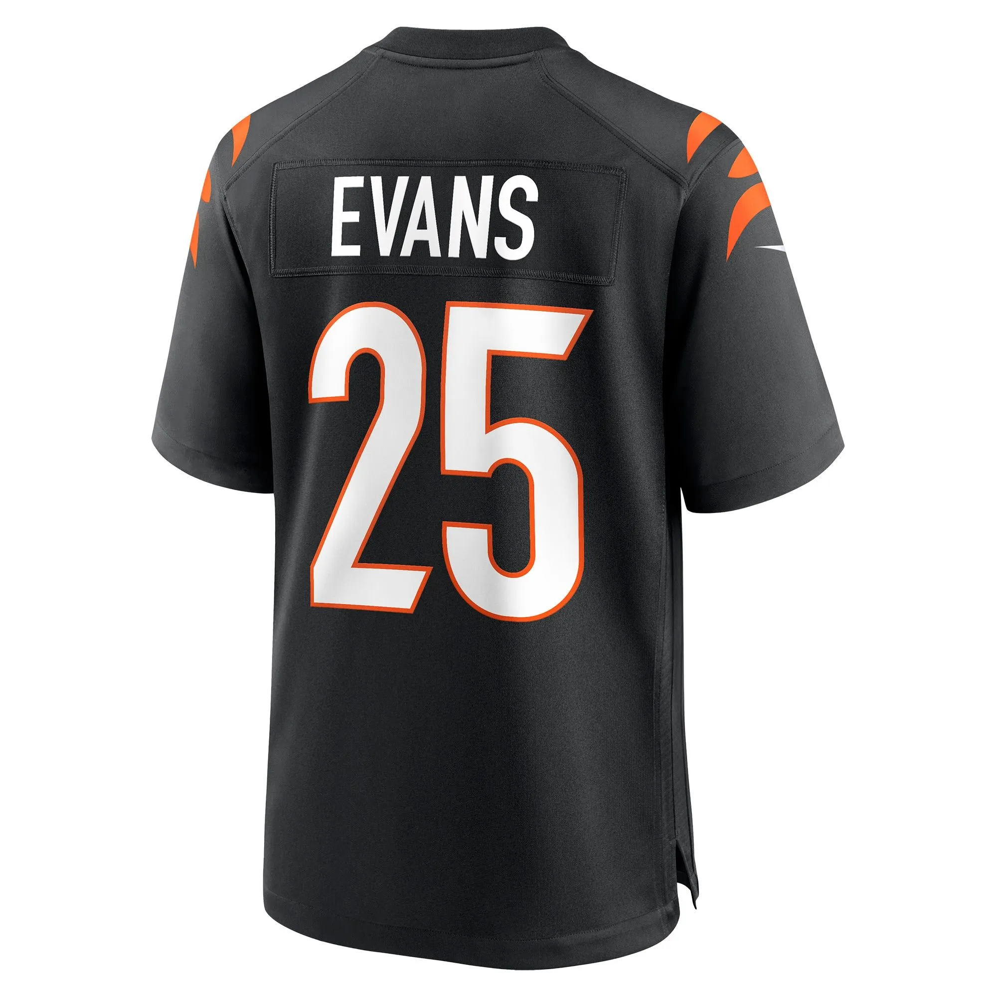 Chris Evans Cincinnati Bengals  Game Jersey - Black