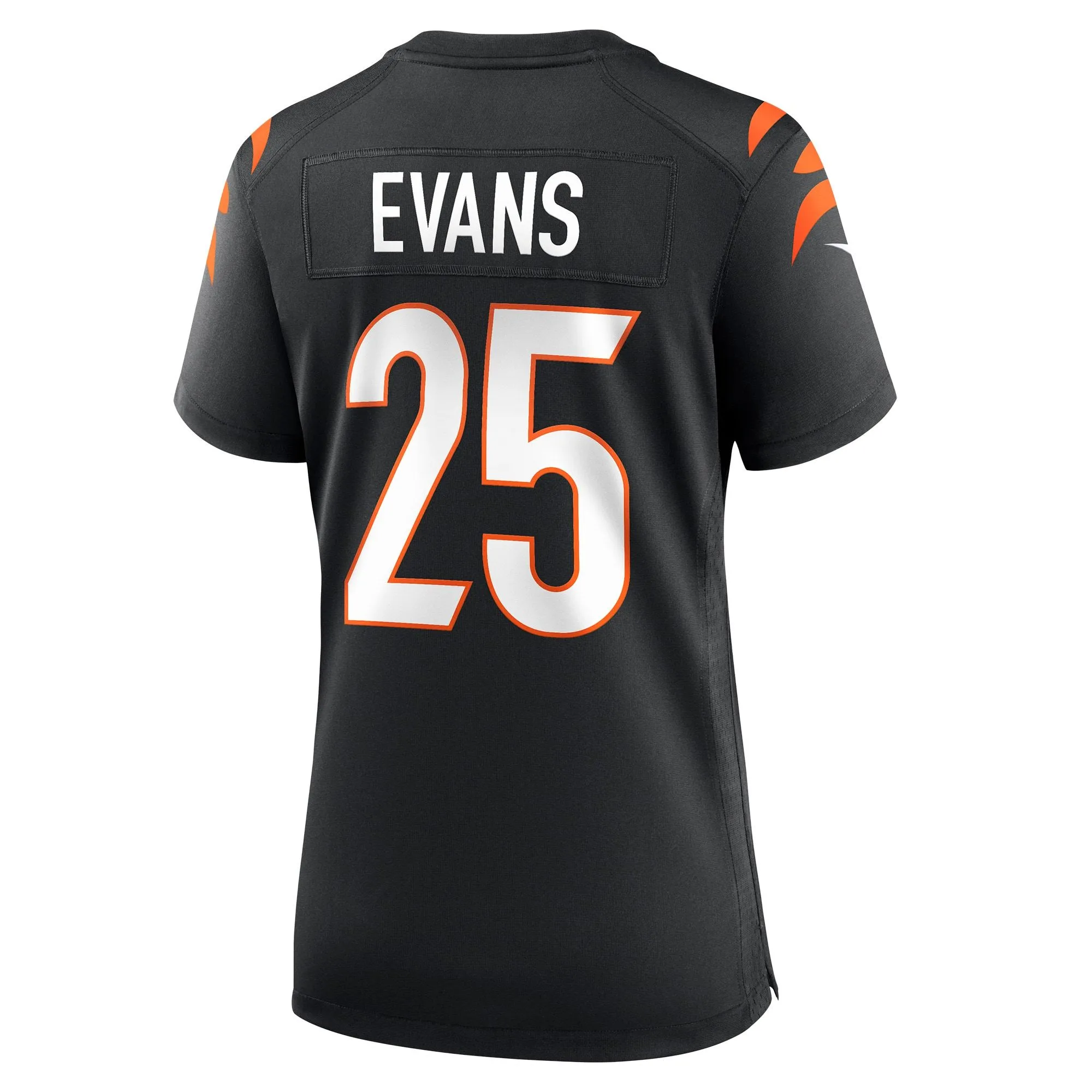 Chris Evans Cincinnati Bengals  Women's Game Jersey - Black