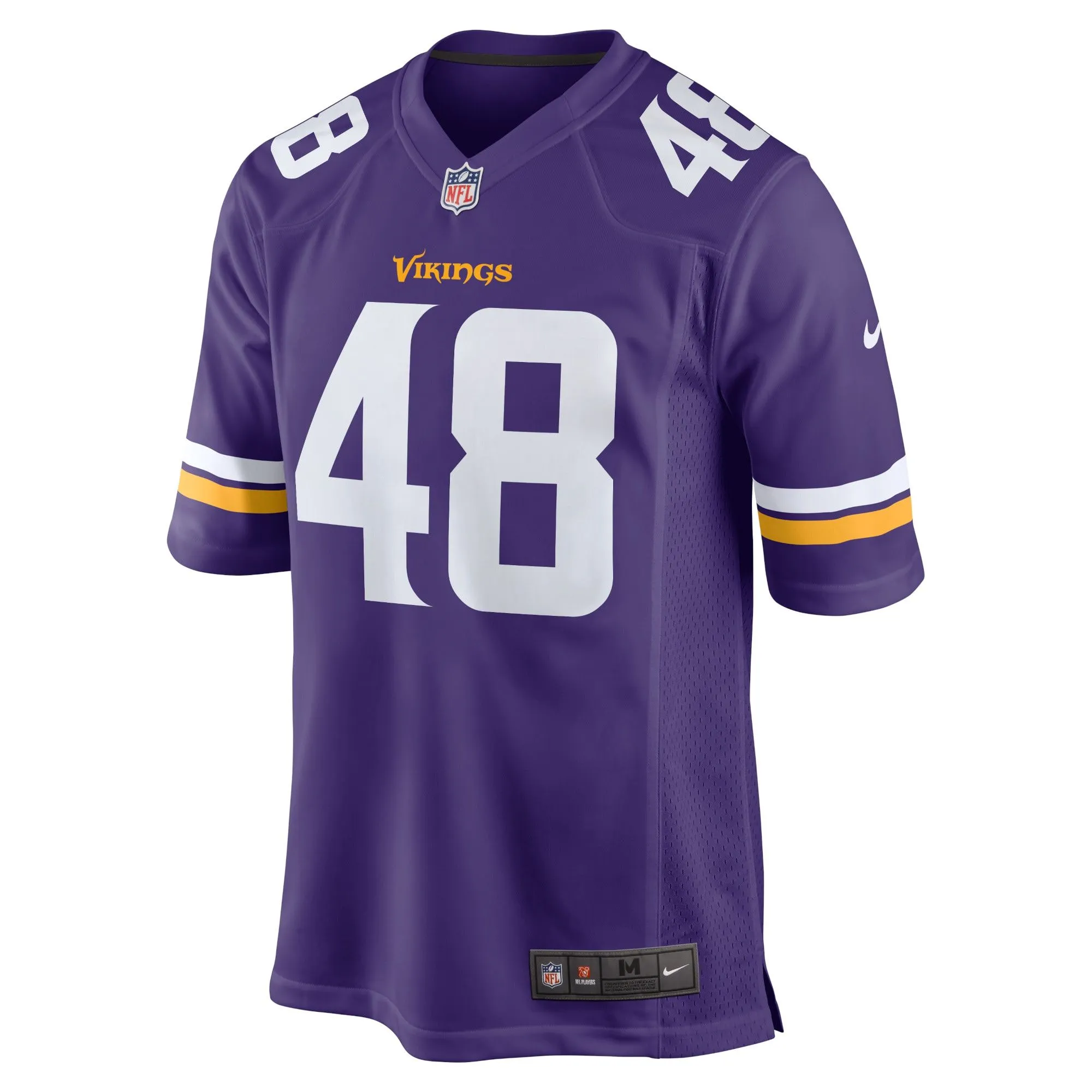 Chris Garrett Minnesota Vikings  Home Game Player Jersey - Purple