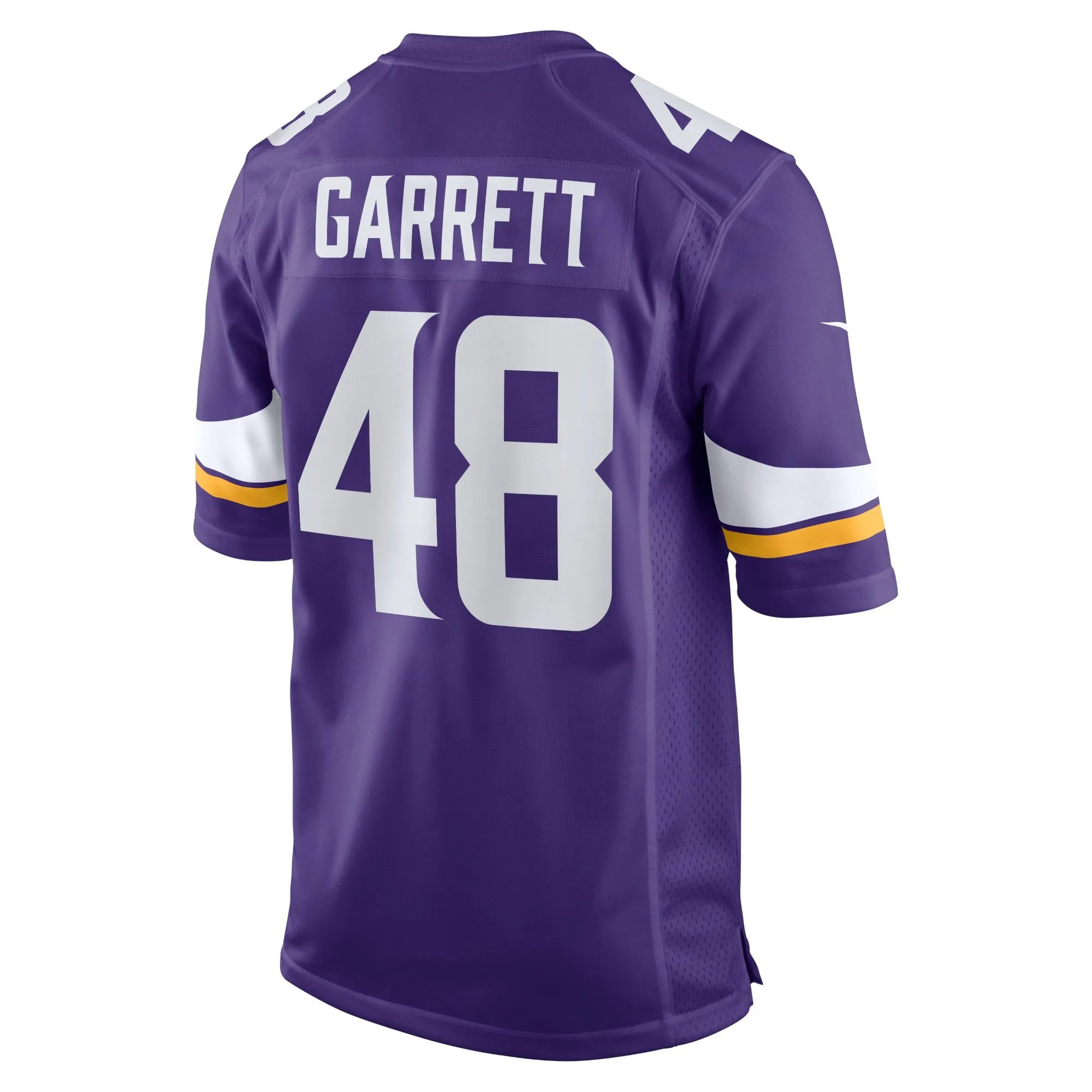 Chris Garrett Minnesota Vikings  Home Game Player Jersey - Purple