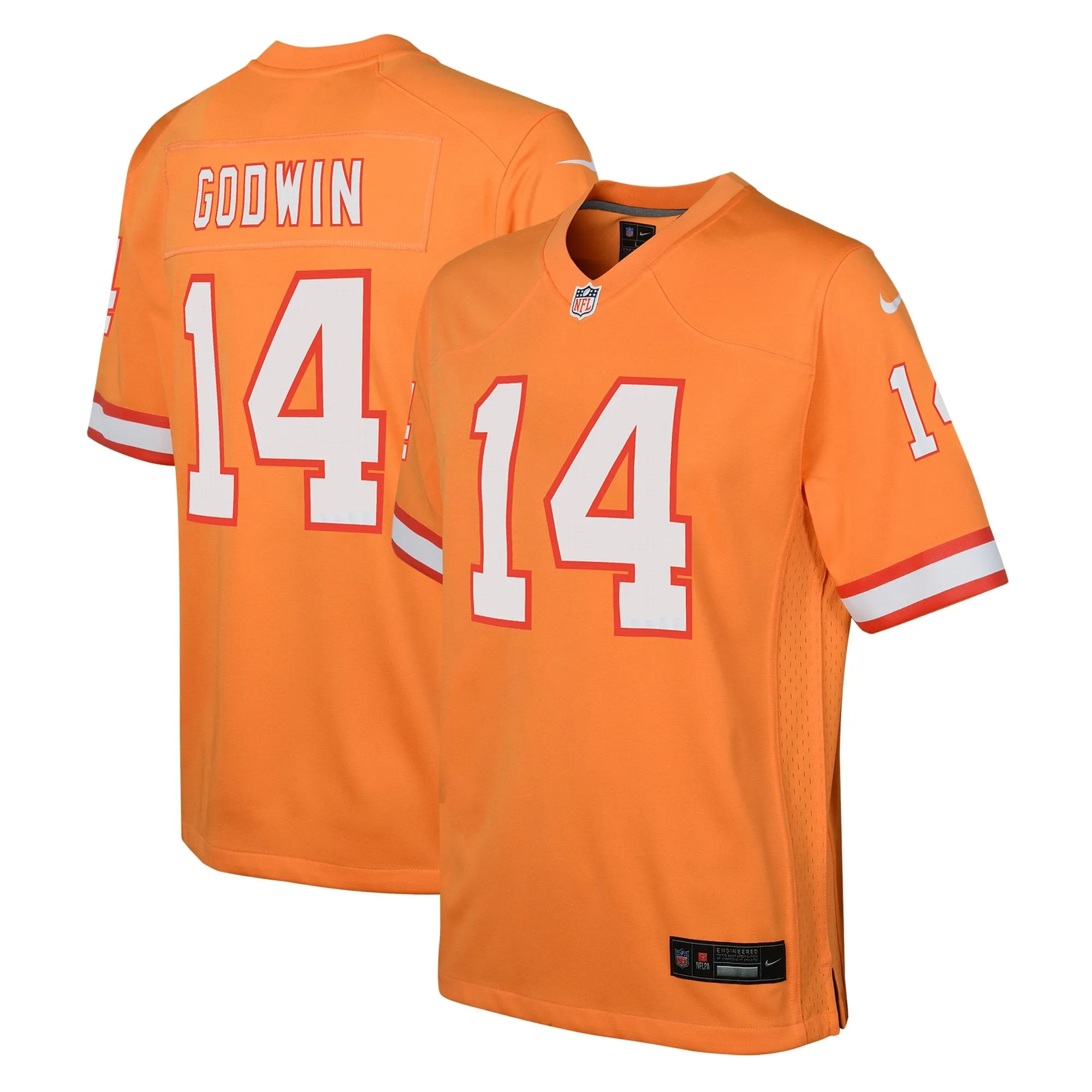 Chris Godwin Tampa Bay Buccaneers  Youth Game Jersey - Orange