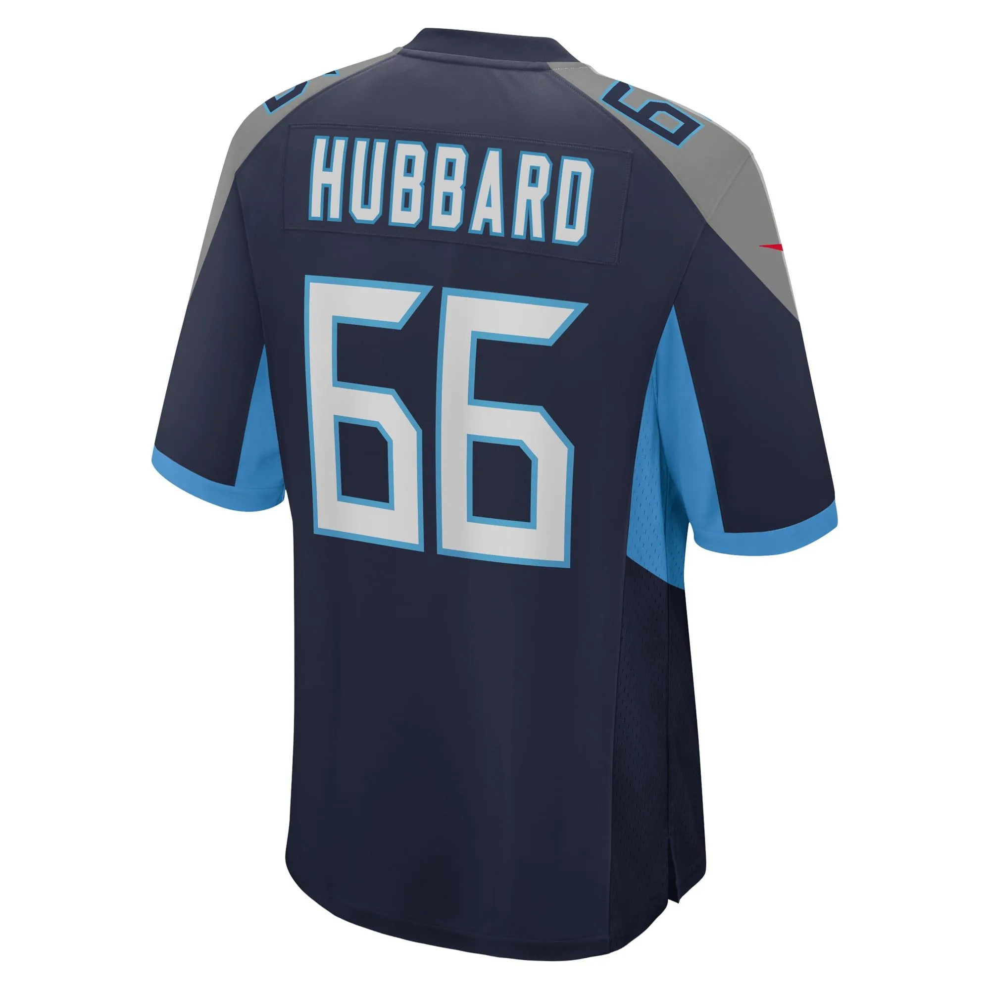 Chris Hubbard Tennessee Titans  Team Game Jersey -  Navy