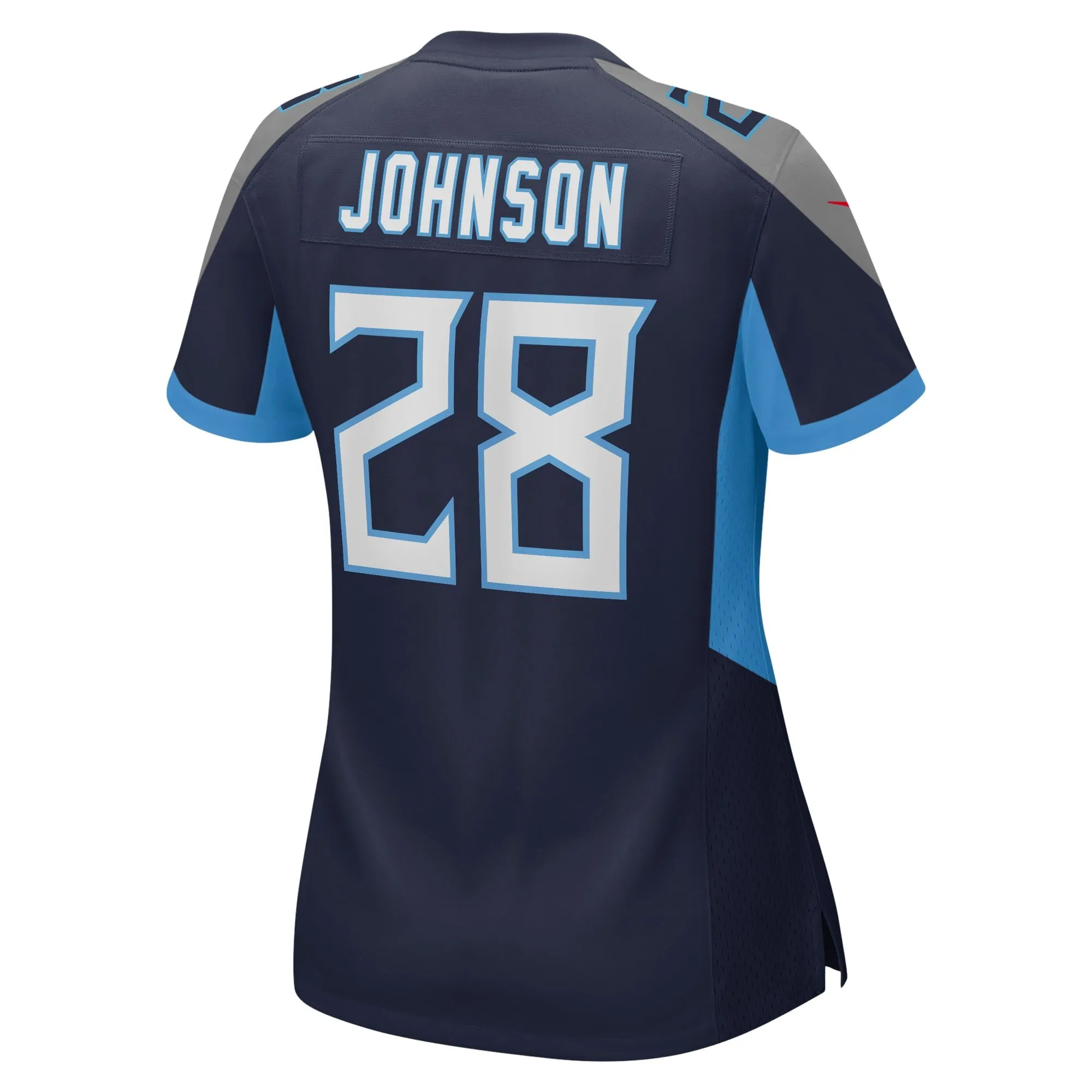 Chris Johnson Tennessee Titans Women's  Retired Player Game Jersey - Navy