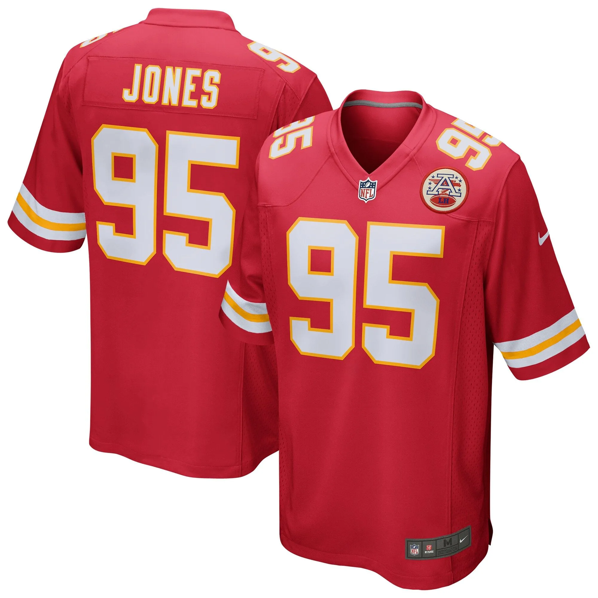 Chris Jones Kansas City Chiefs  Game Jersey - Red