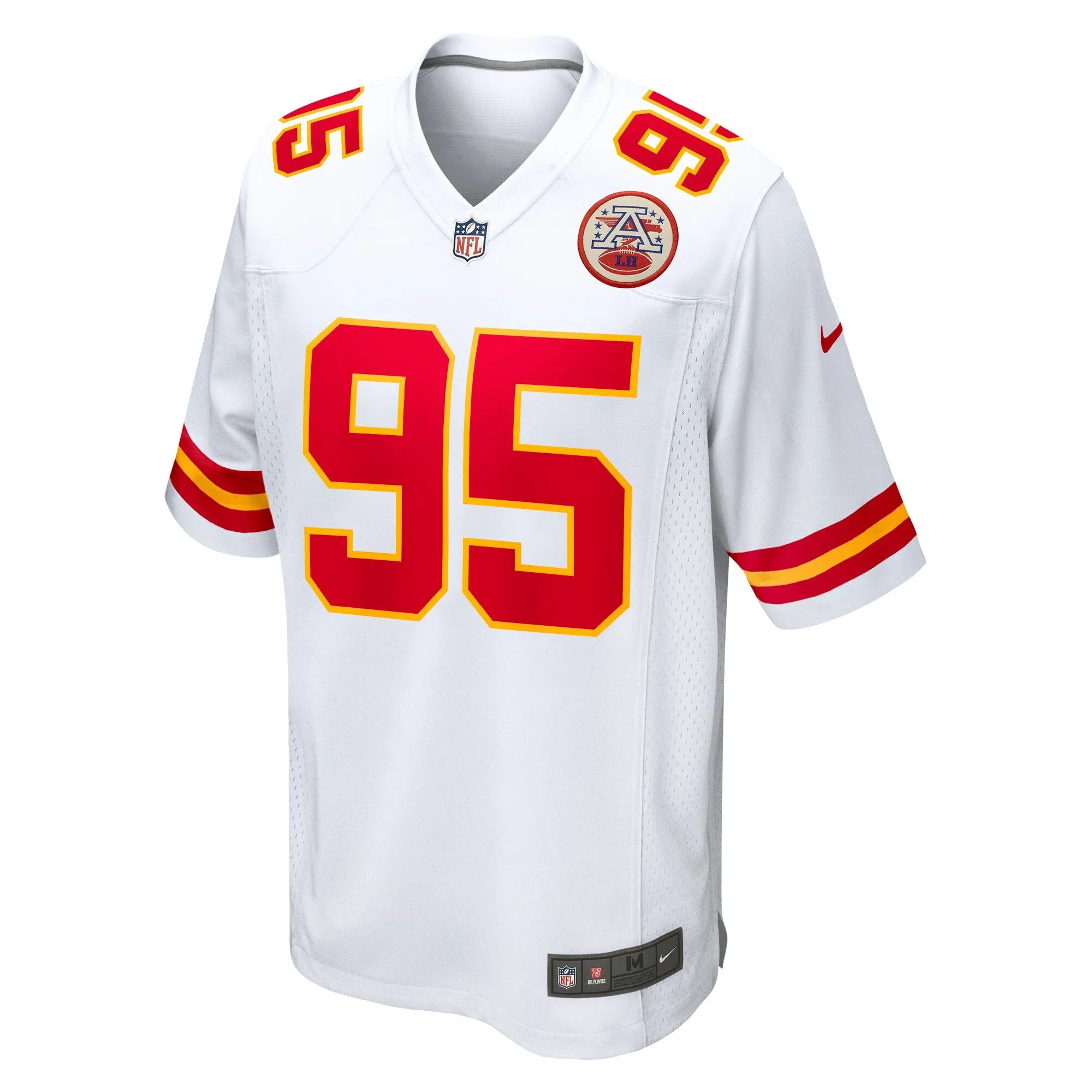 Chris Jones Kansas City Chiefs   Game Jersey - White