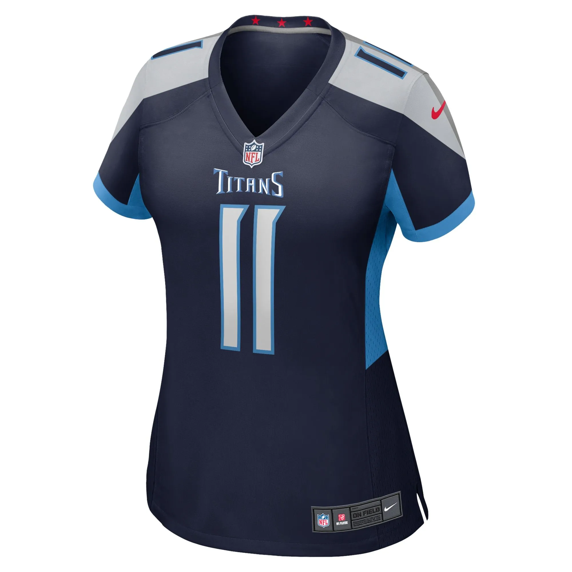 Chris Moore Tennessee Titans  Women's  Game Jersey -  Navy